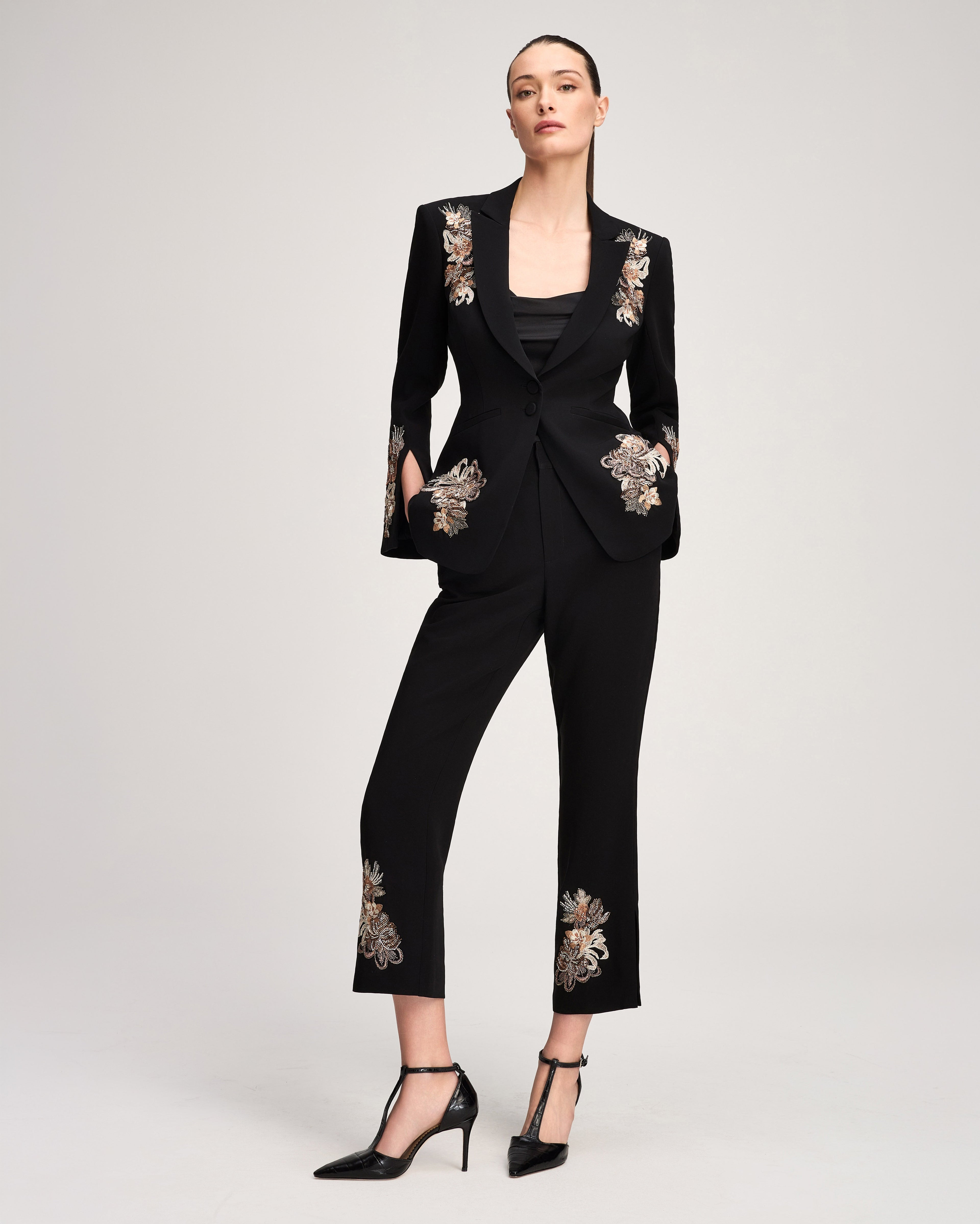 Floral Border Isby Jacket