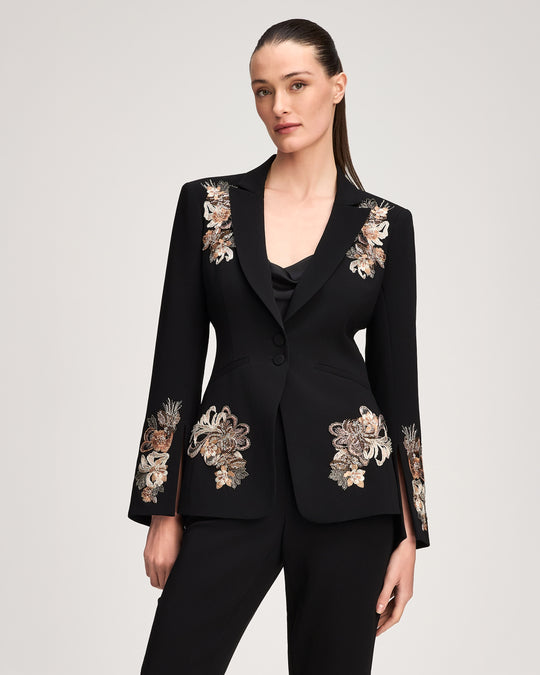 Floral Border Isby Jacket
