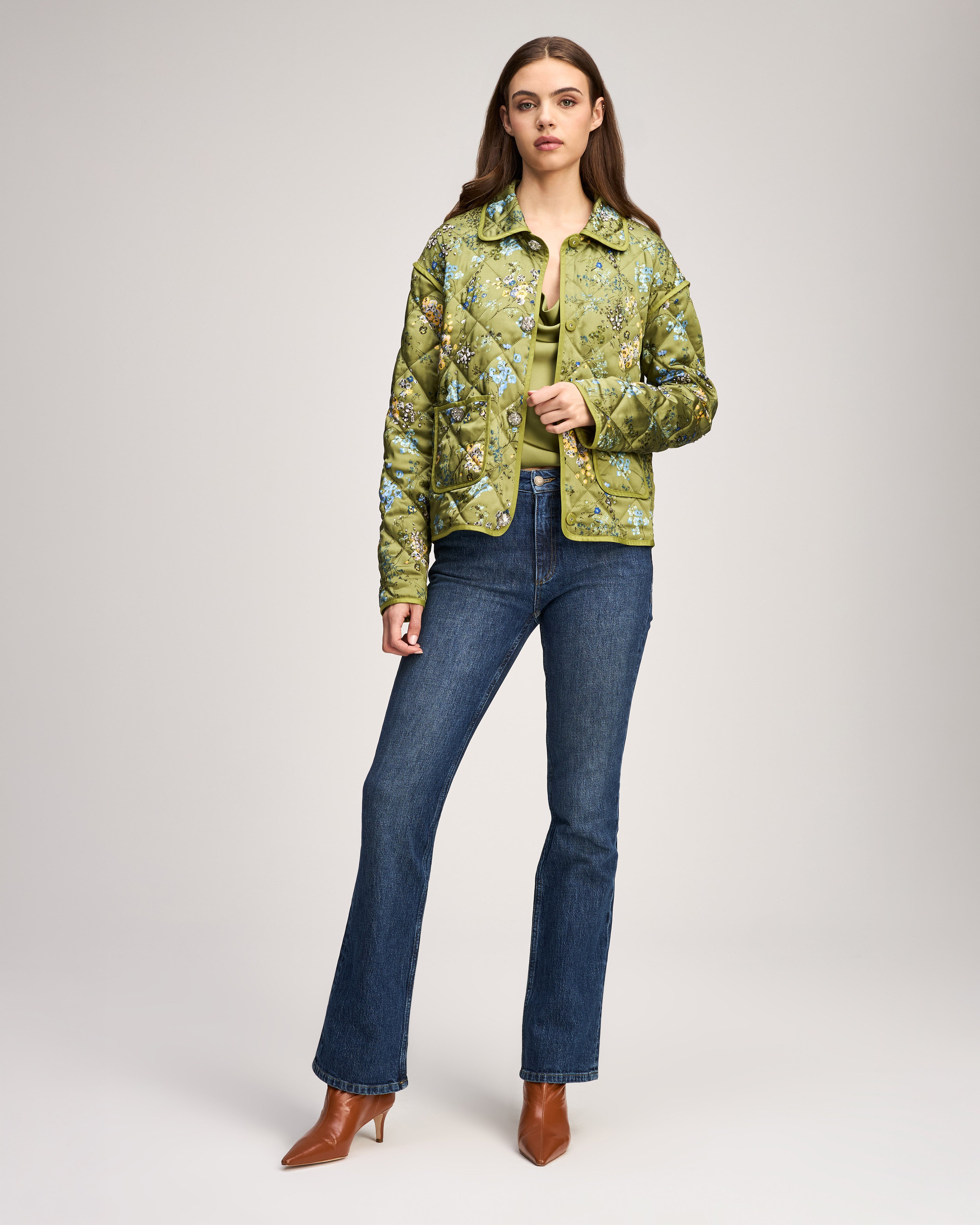 Windswept Floral Alexa Jacket