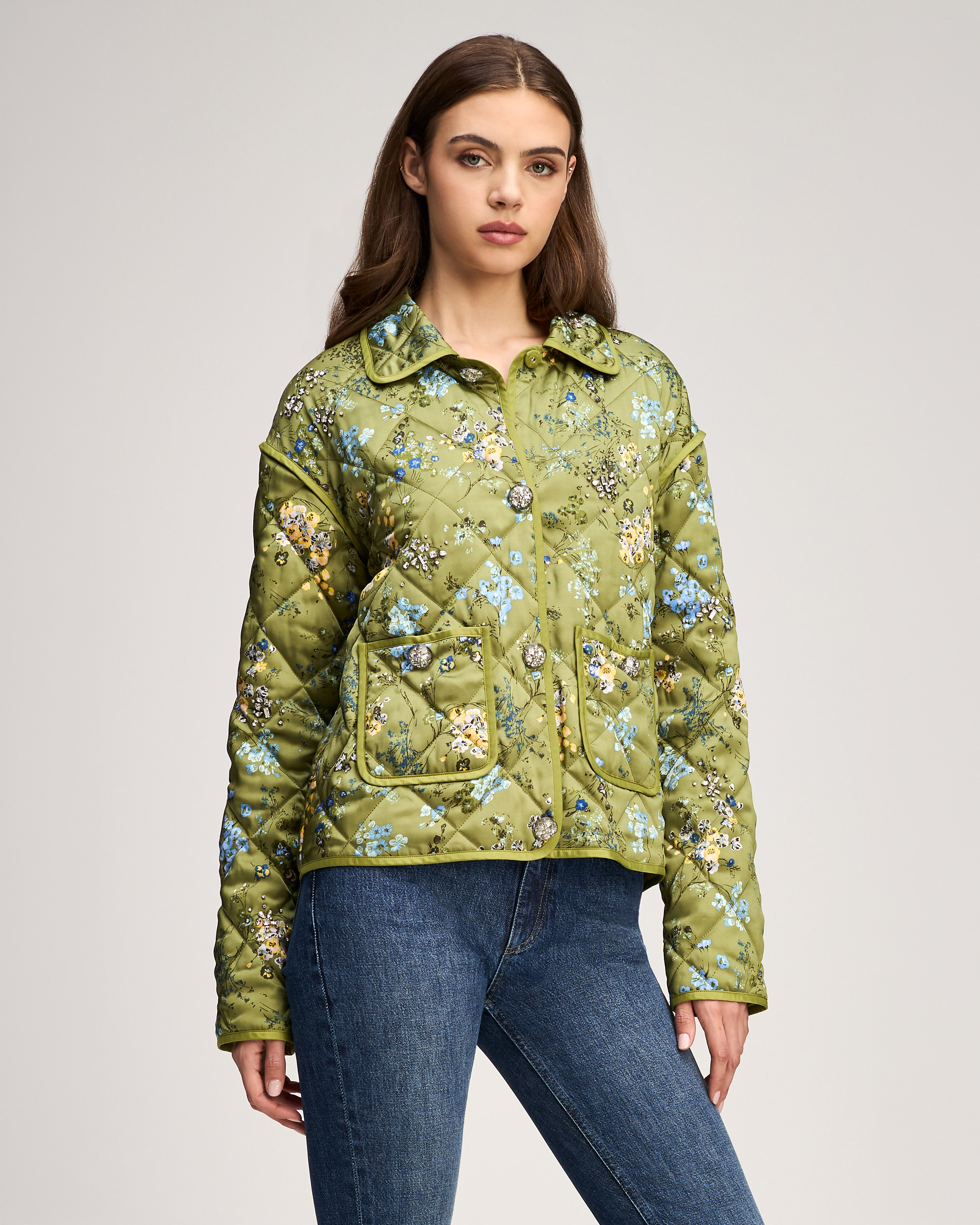 Windswept Floral Alexa Jacket