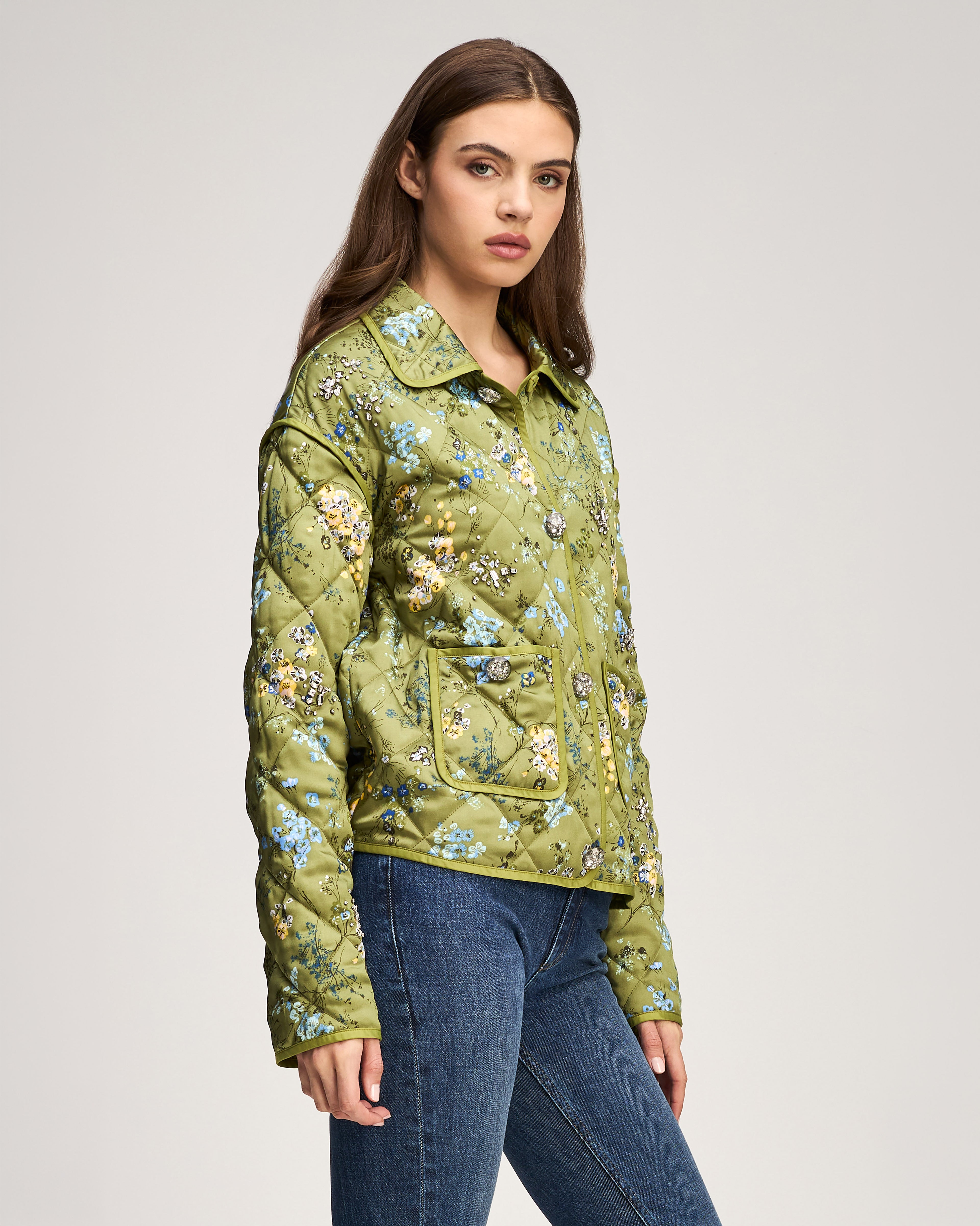 Windswept Floral Alexa Jacket