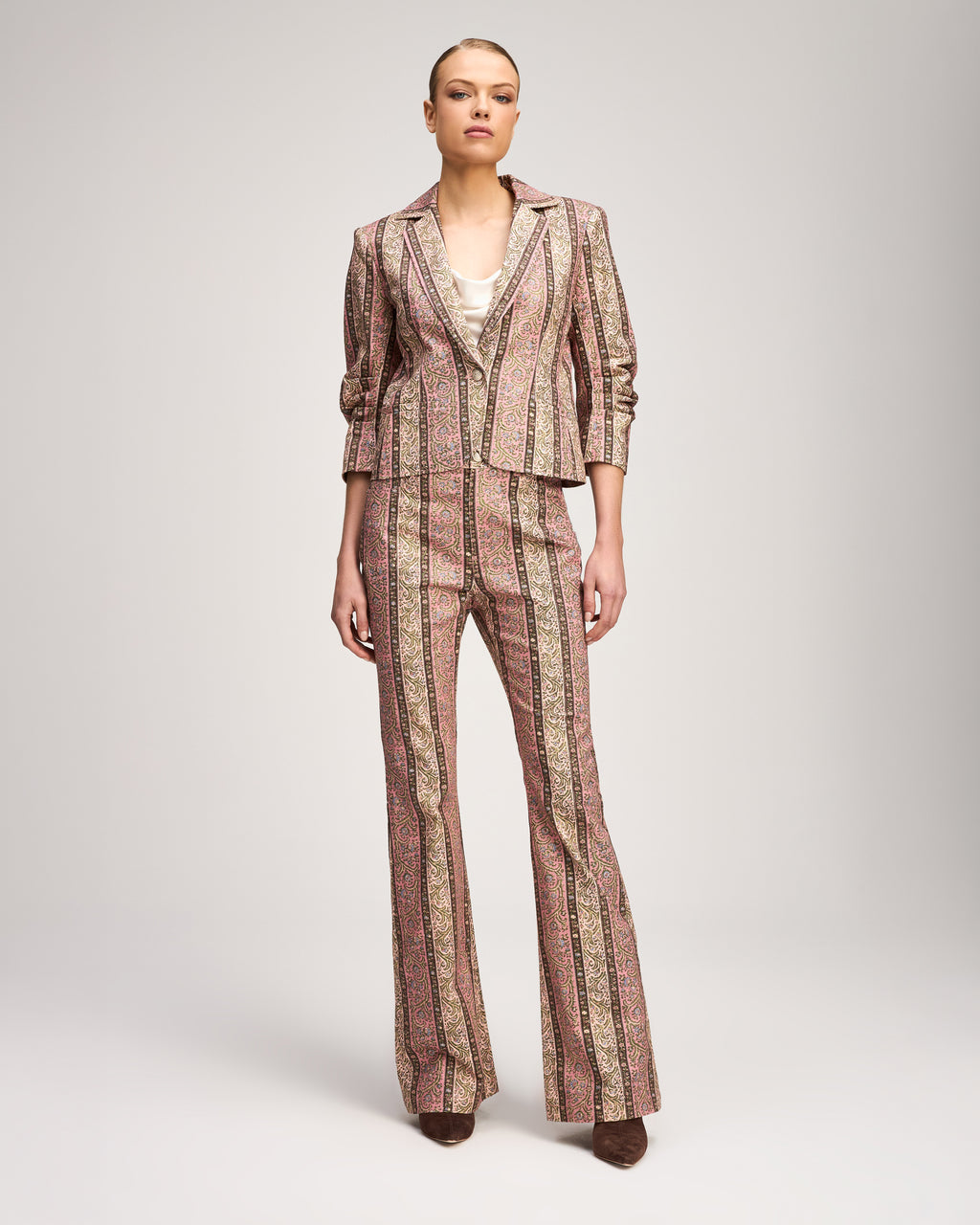 Pepper Paisley Le Petit Khloe Jean Blazer