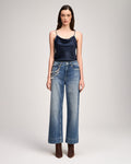 Pearl Chain Denim Betsy Jeans