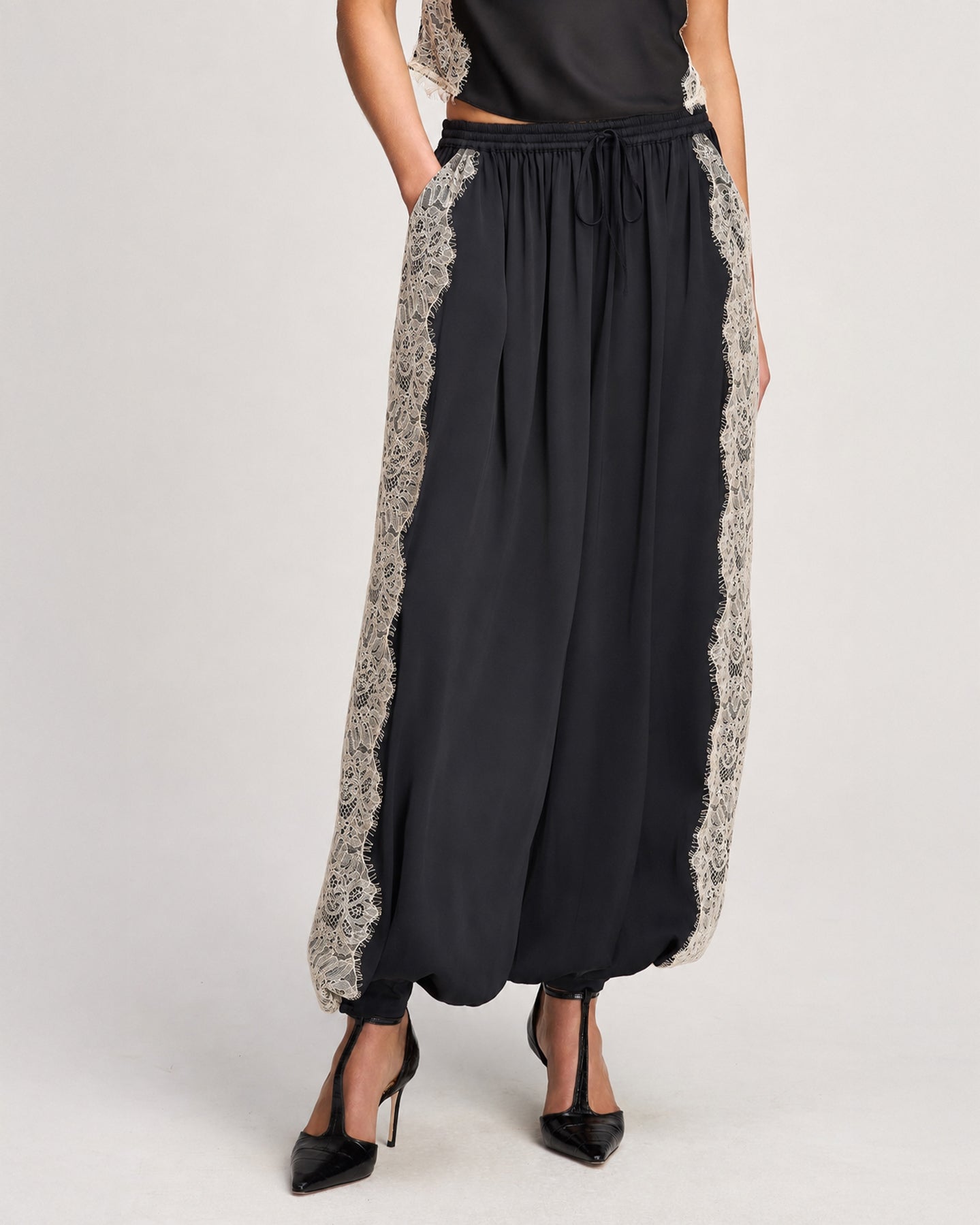 Esme Satin Verne Pant