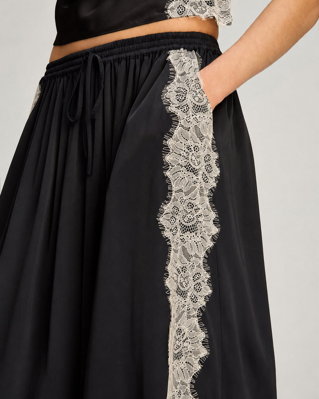Esme Satin Verne Pant