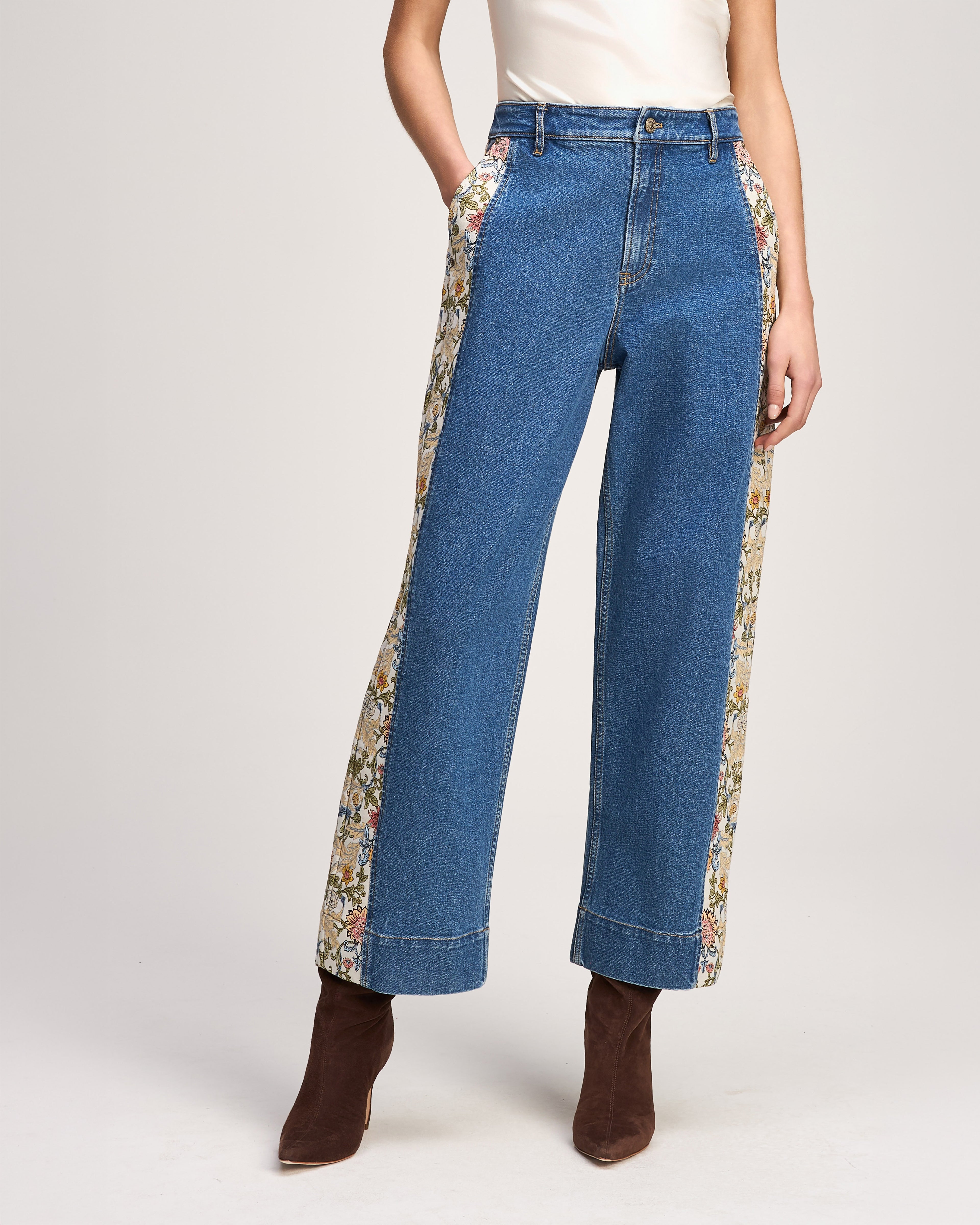 Patchwork Zoe Jeans