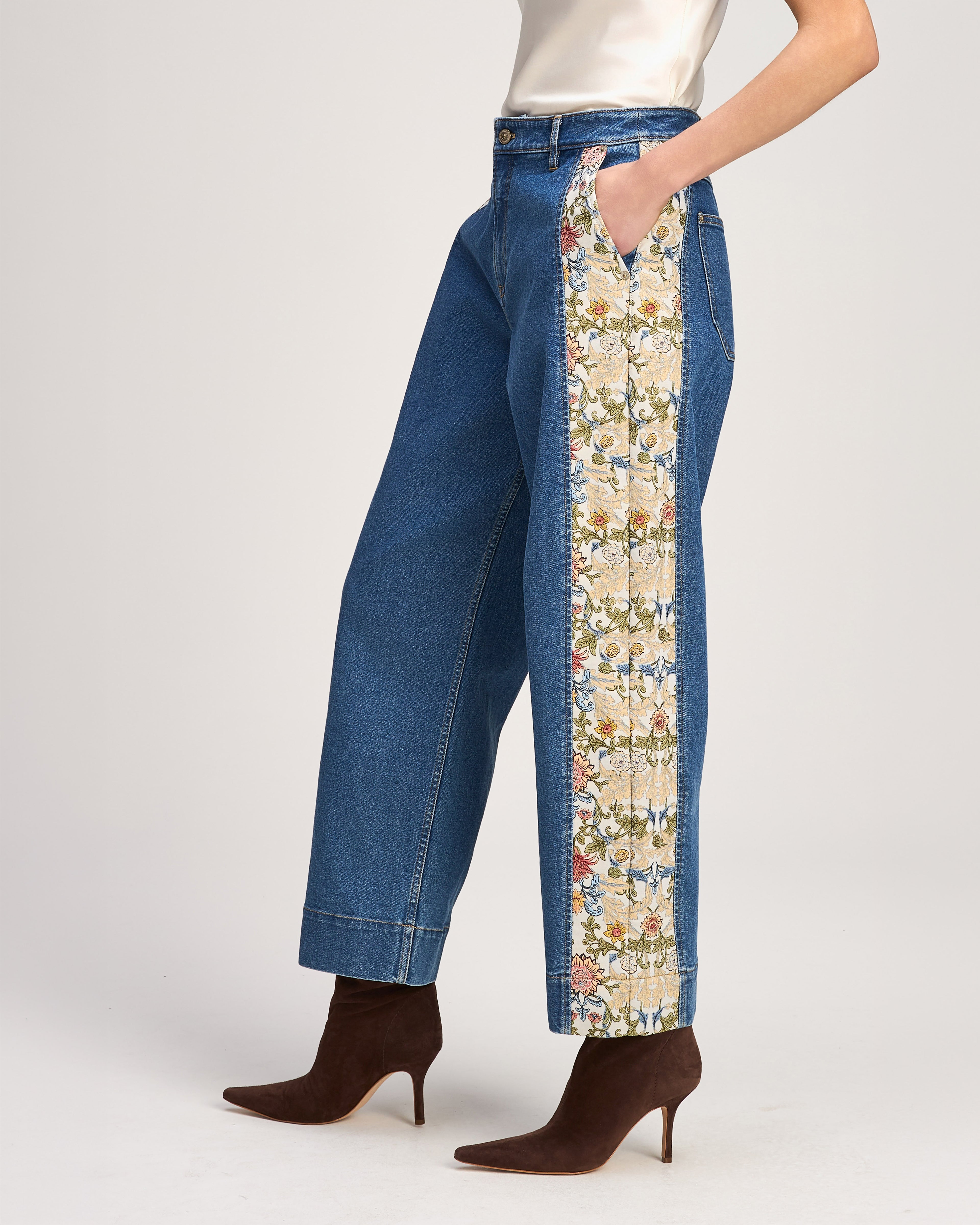 Patchwork Zoe Jeans
