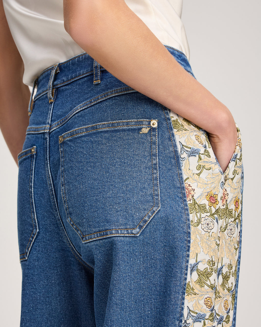 Patchwork Zoe Jeans