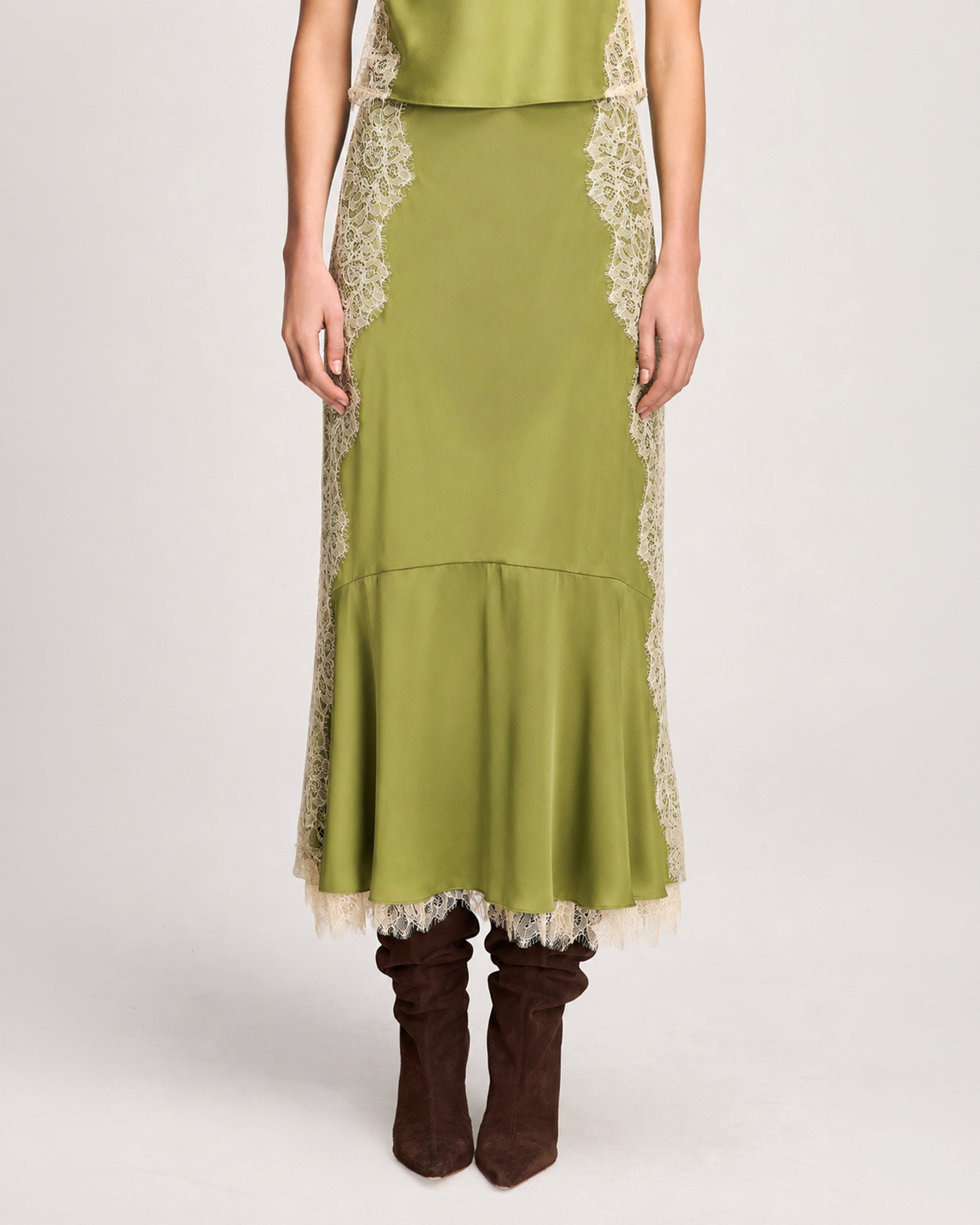 Esme Satin Liore Skirt