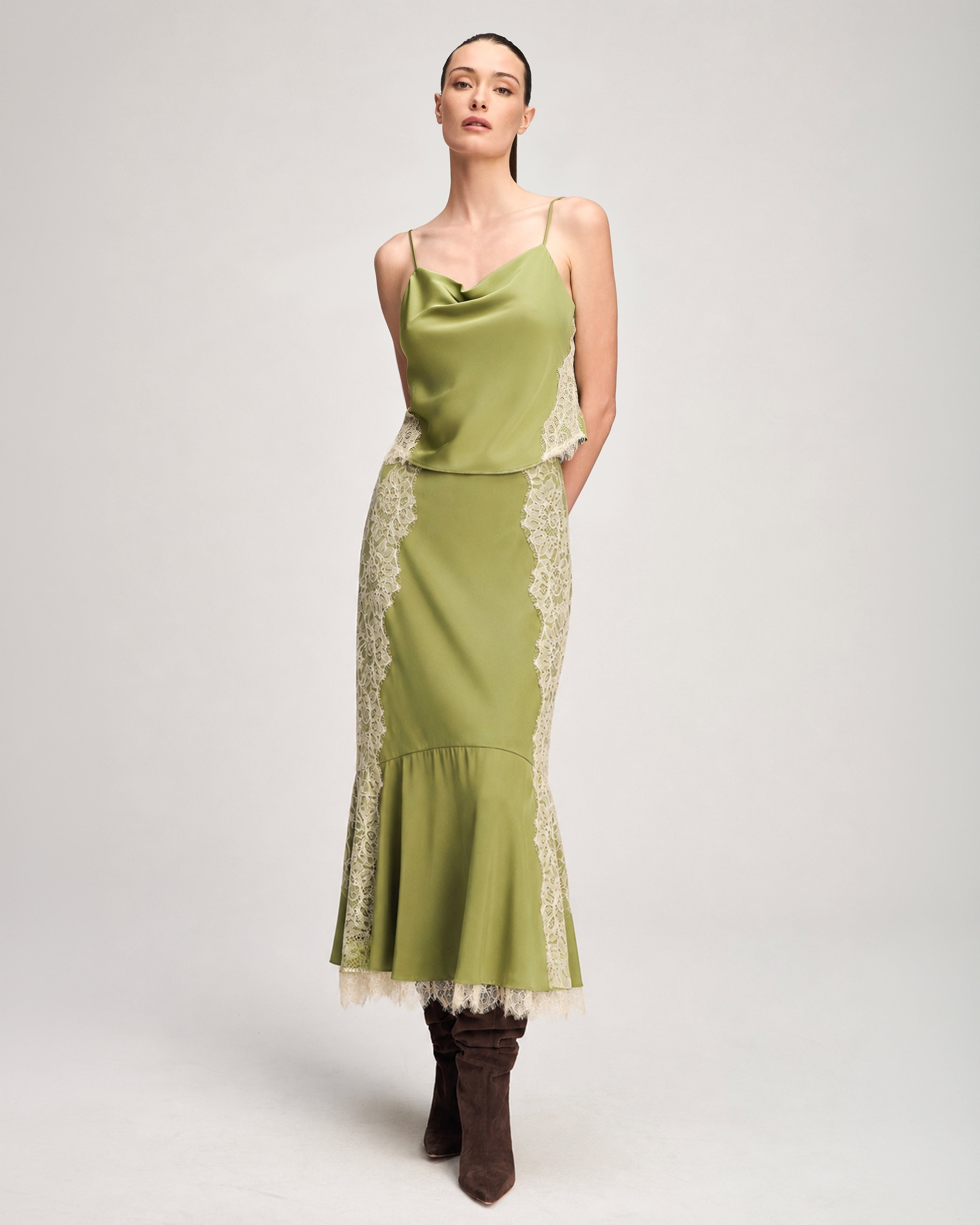 Esme Satin Liore Skirt