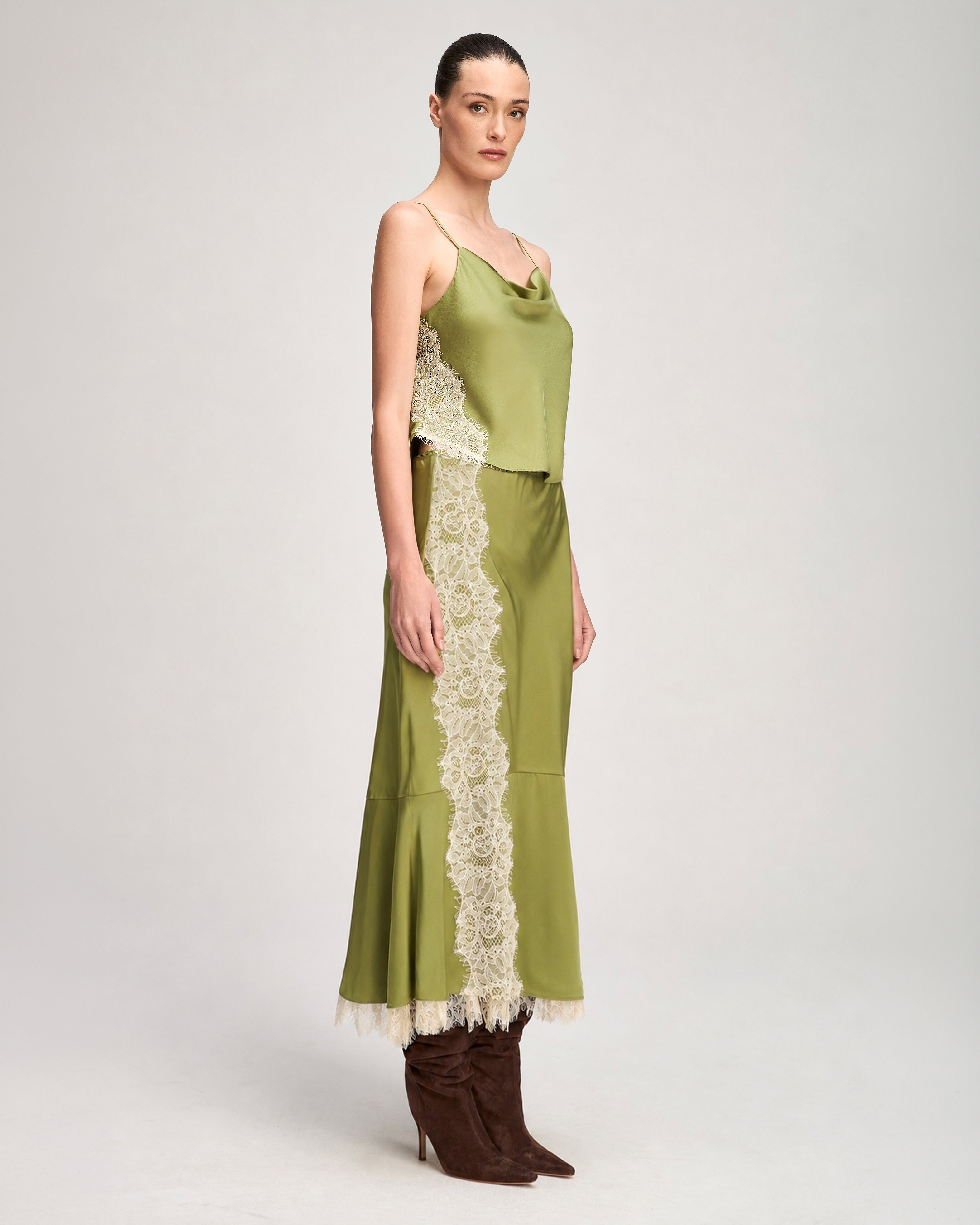Esme Satin Liore Skirt