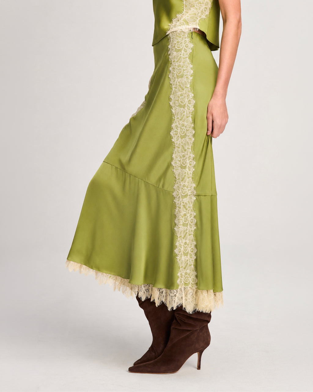 Esme Satin Liore Skirt