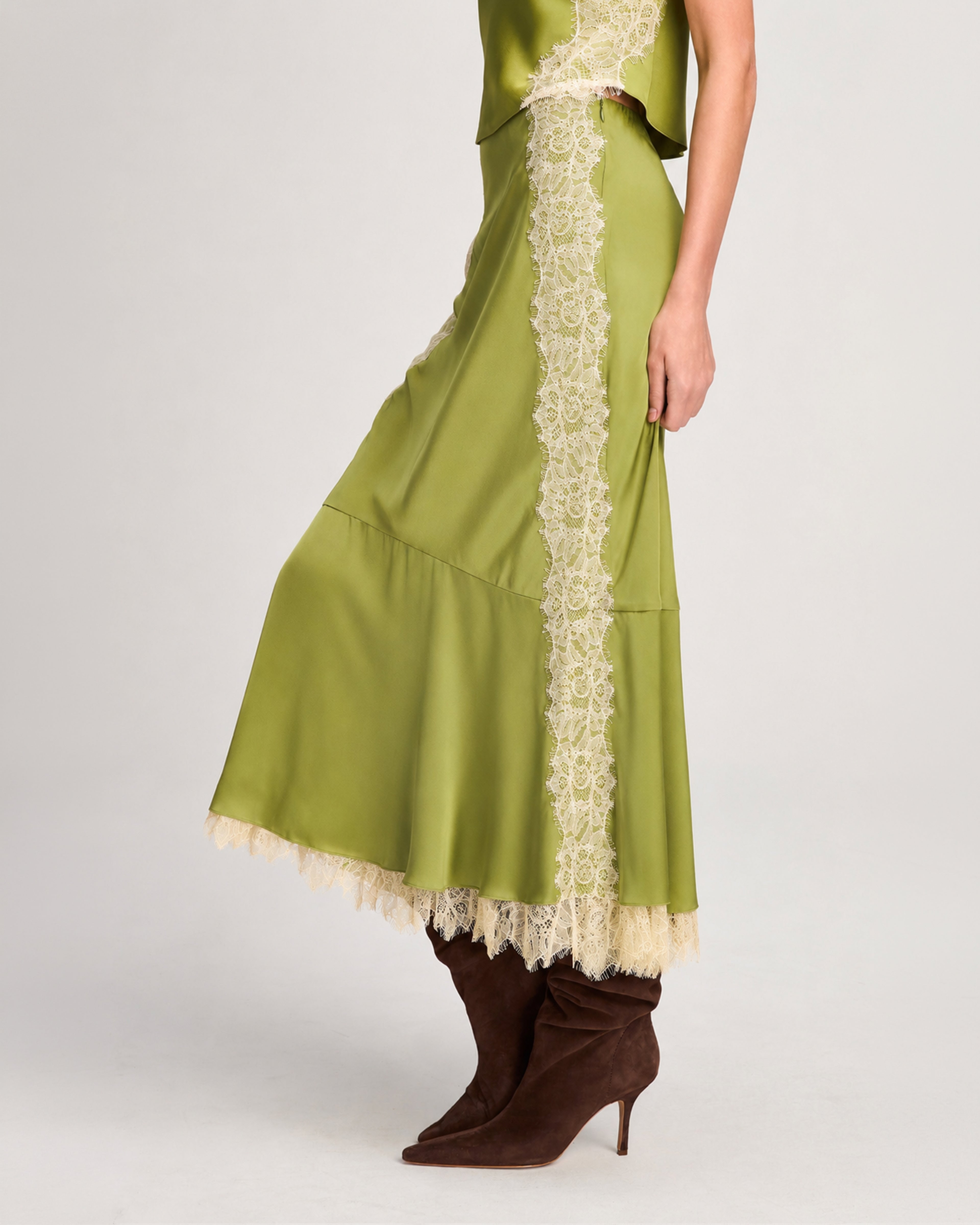 Esme Satin Liore Skirt