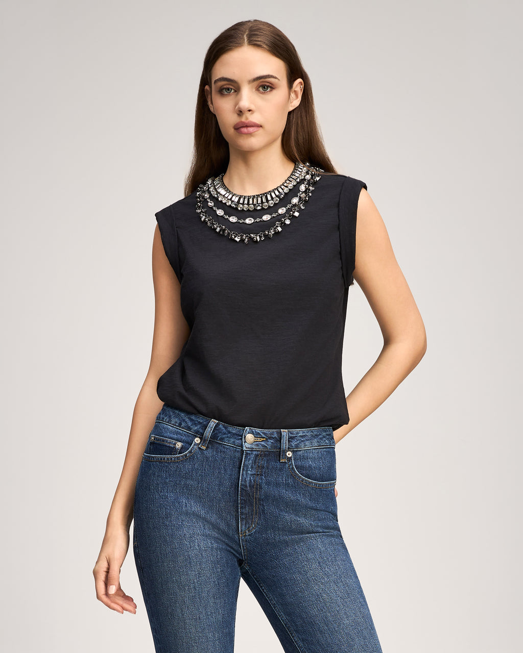 Chunky Layered Necklace Bella Tee