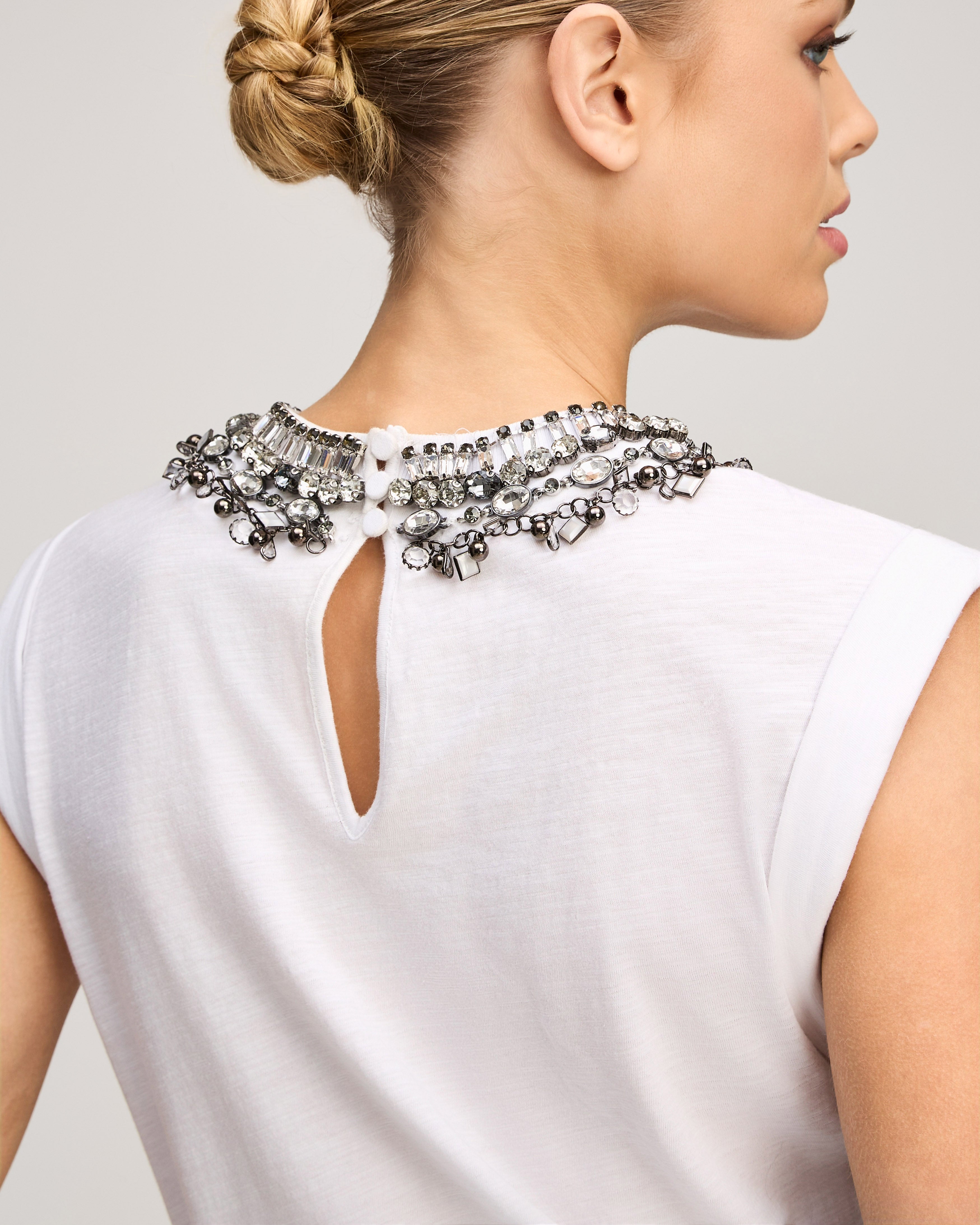Chunky Layered Necklace Bella Tee