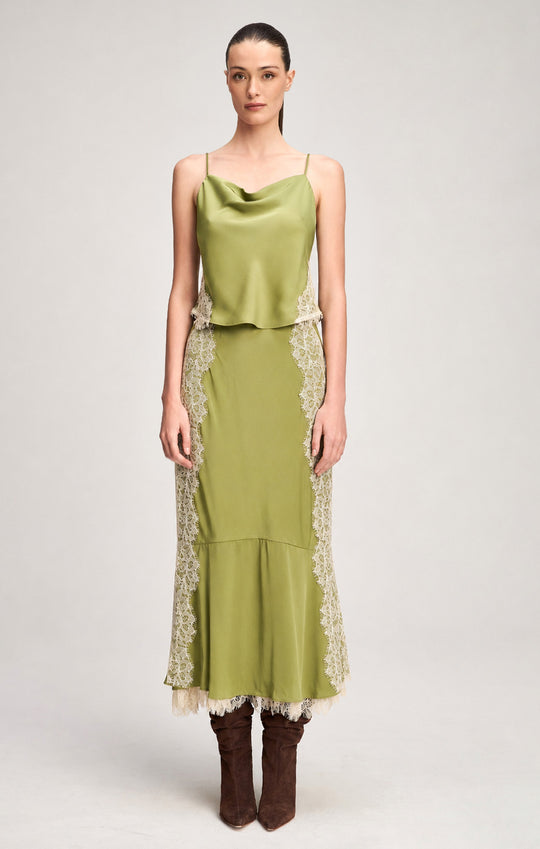 Esme Satin Lace Petit Marta Cami