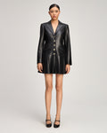 Vegan Leather Saule Dress