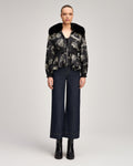 Paisley Fan Embroidered Armelle Jacket