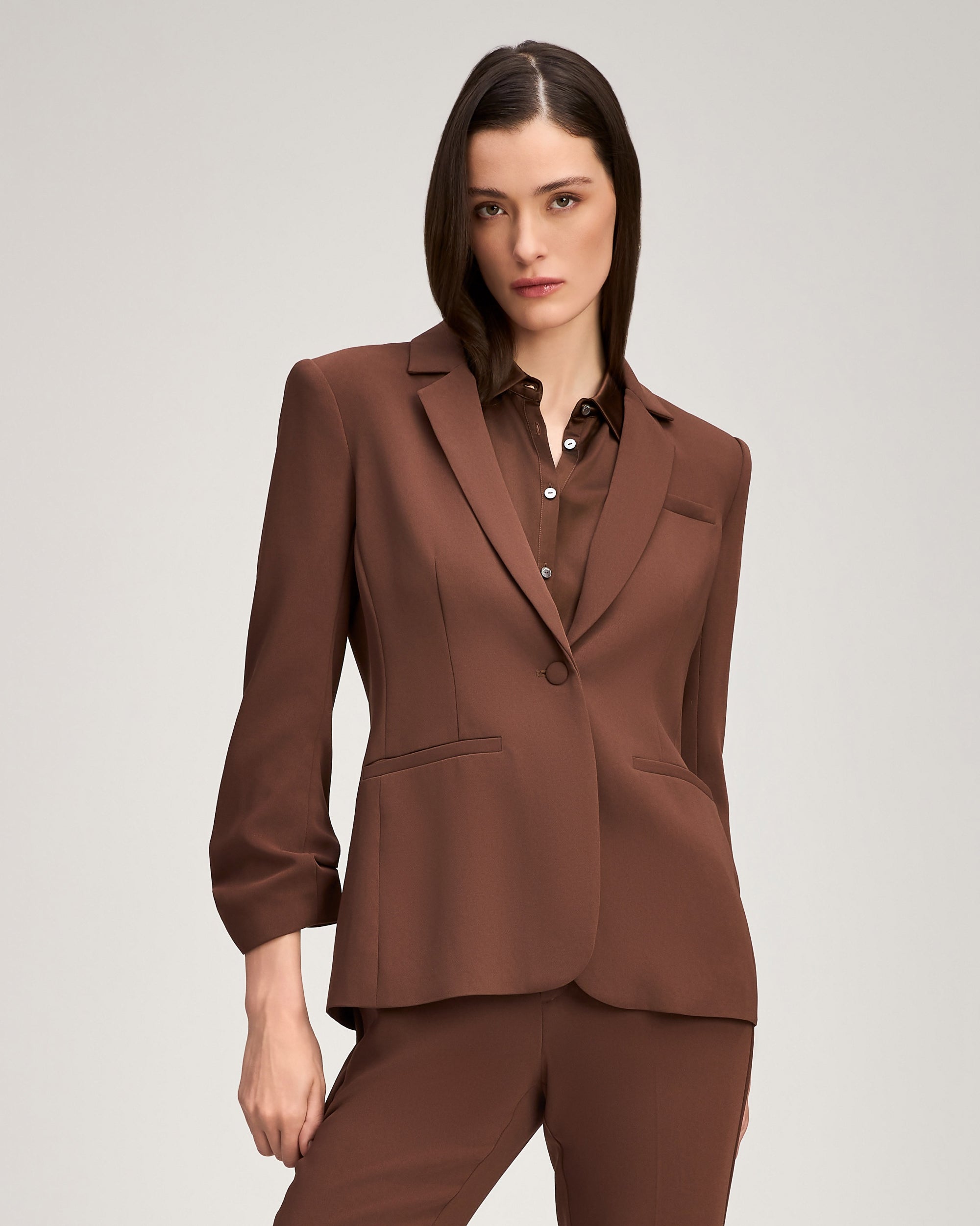 Crepe Khloe Blazer
