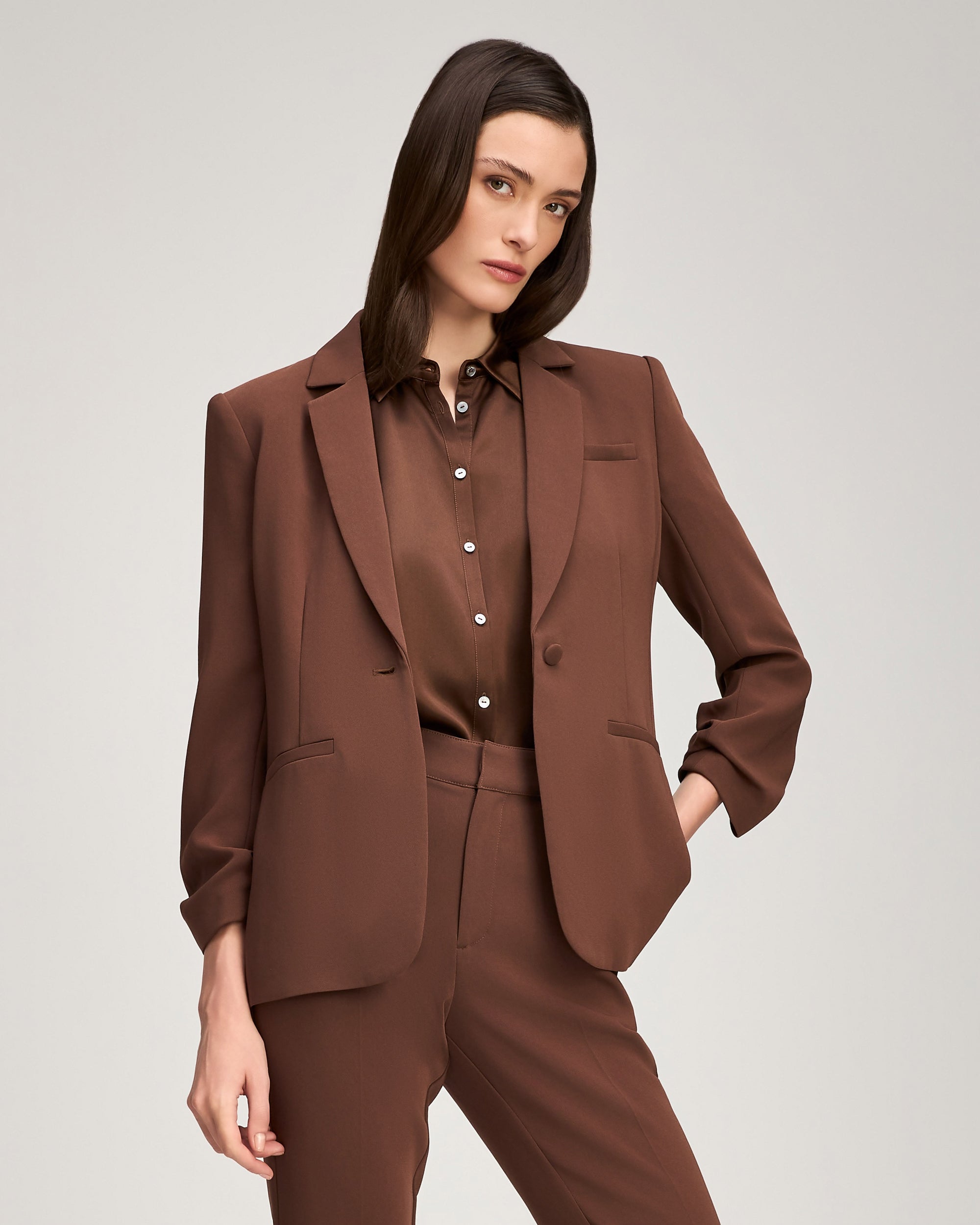 Crepe Khloe Blazer