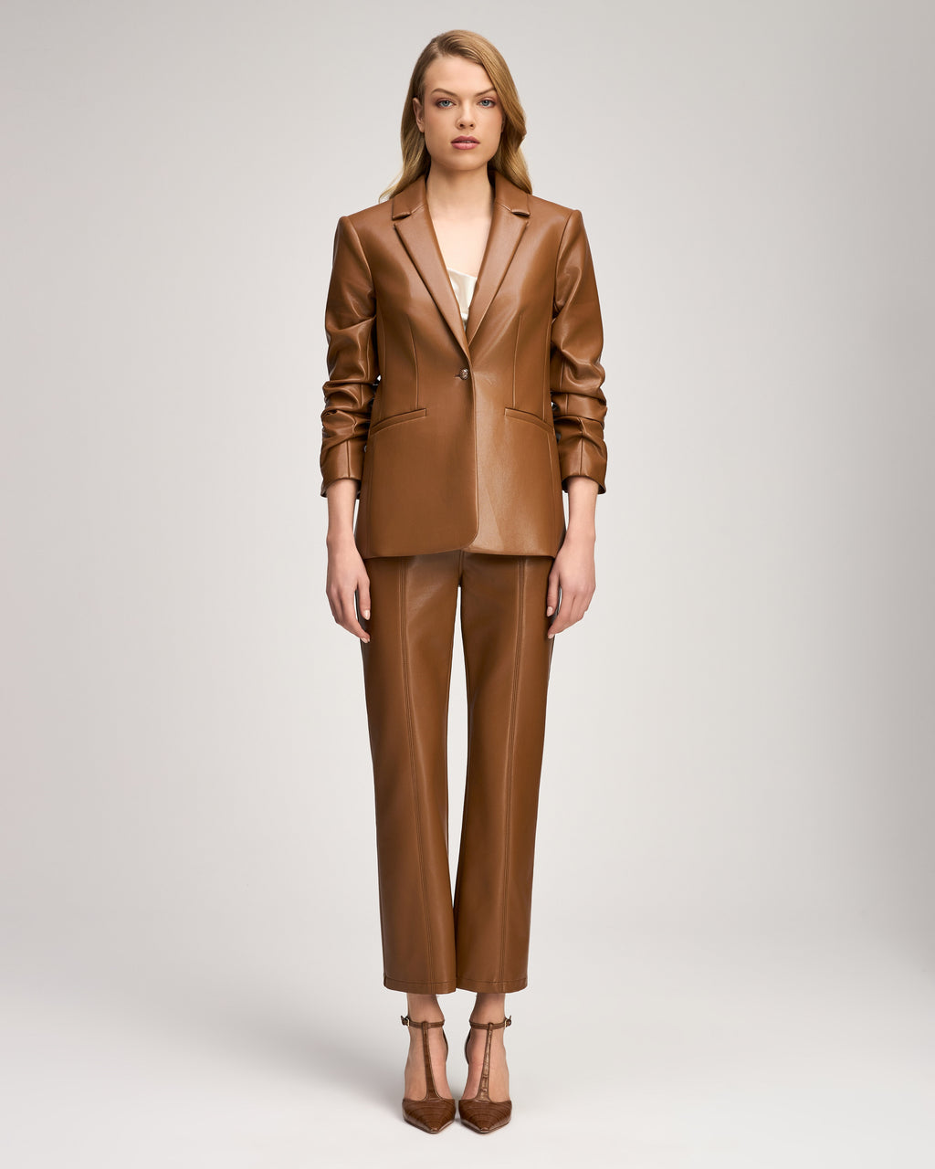 Vegan Leather Kylie Jacket