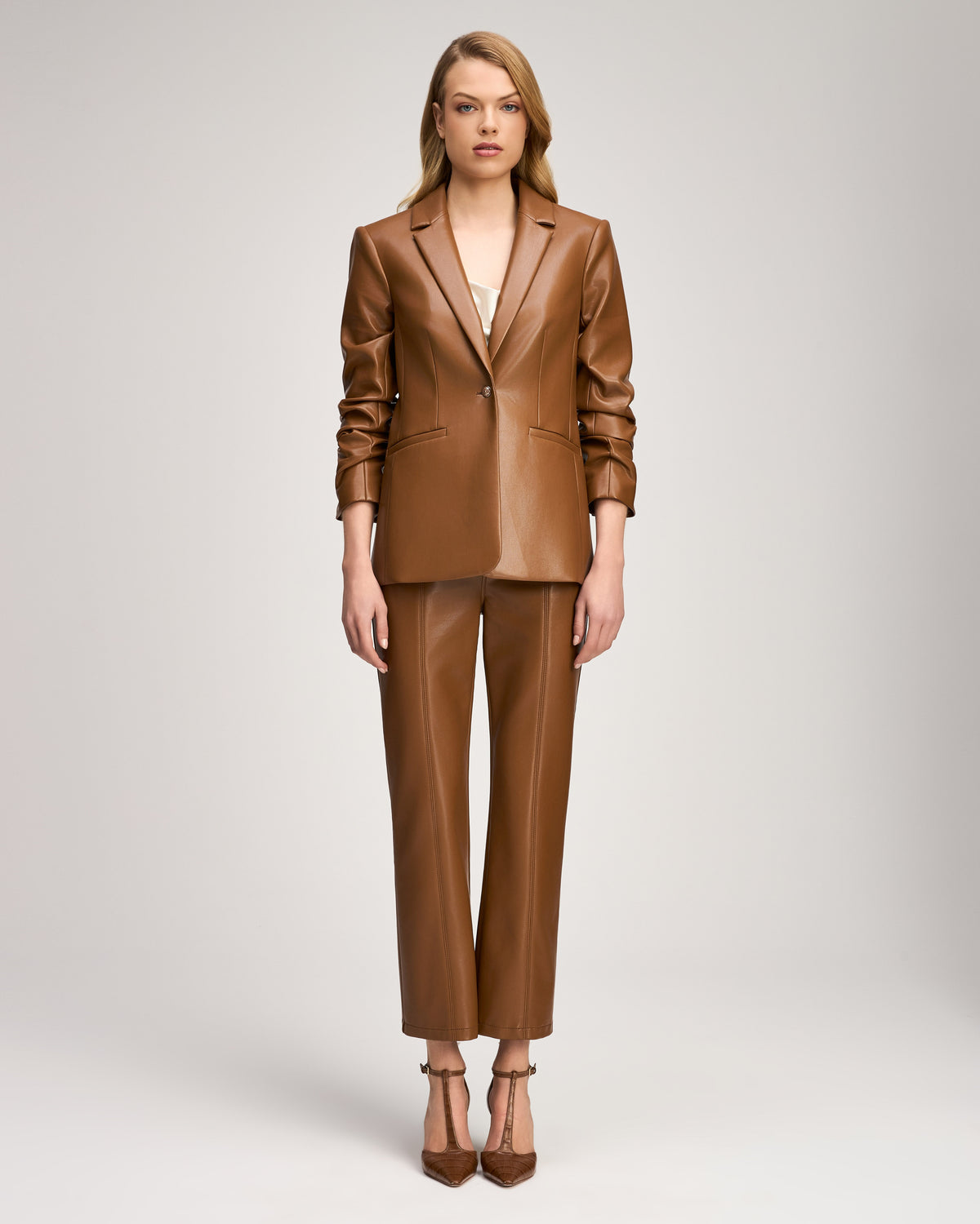 Vegan Leather Kylie Jacket
