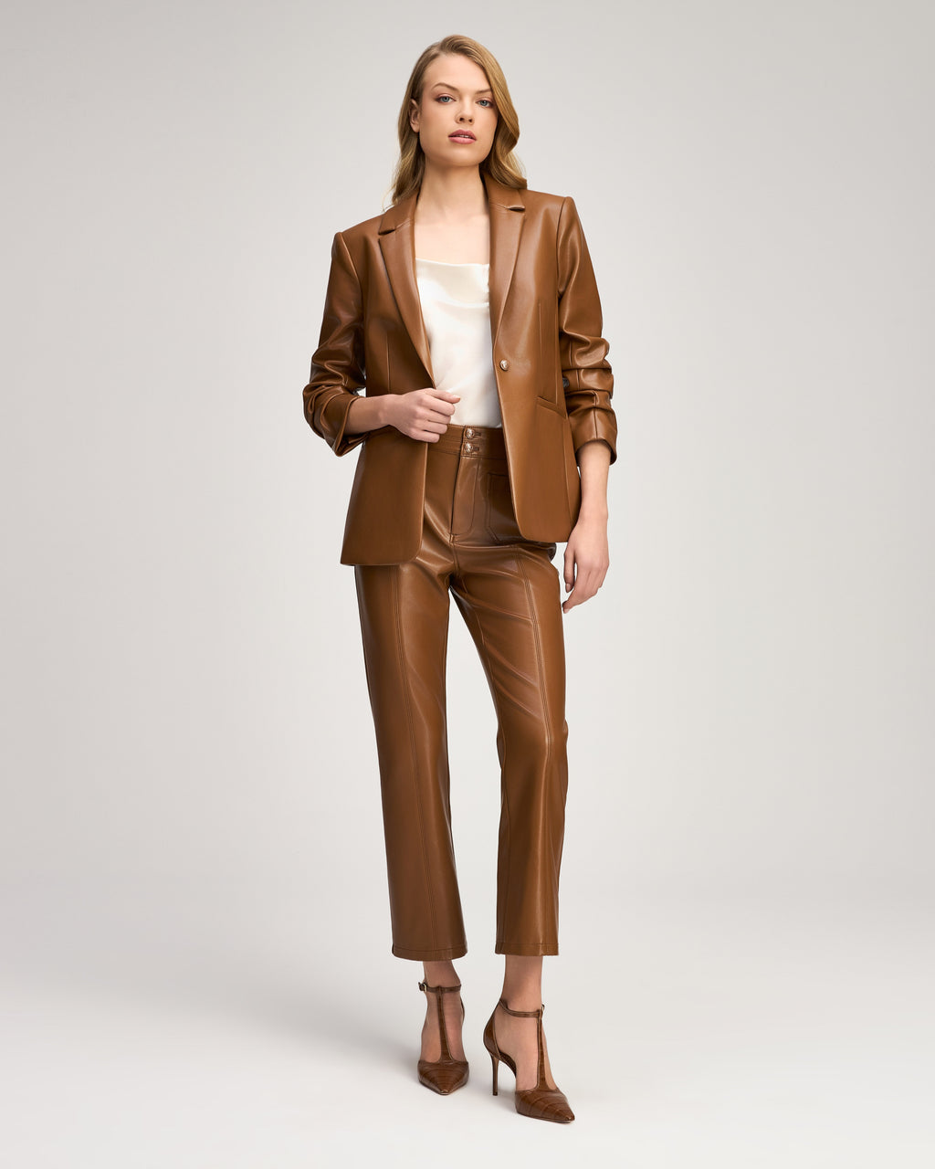 Vegan Leather Kylie Jacket