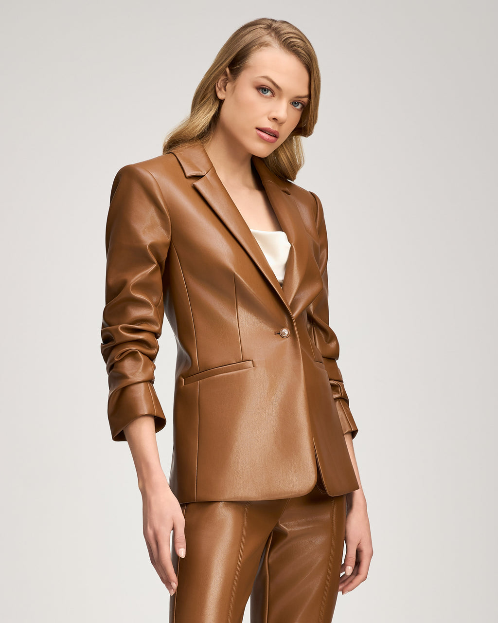Vegan Leather Kylie Jacket