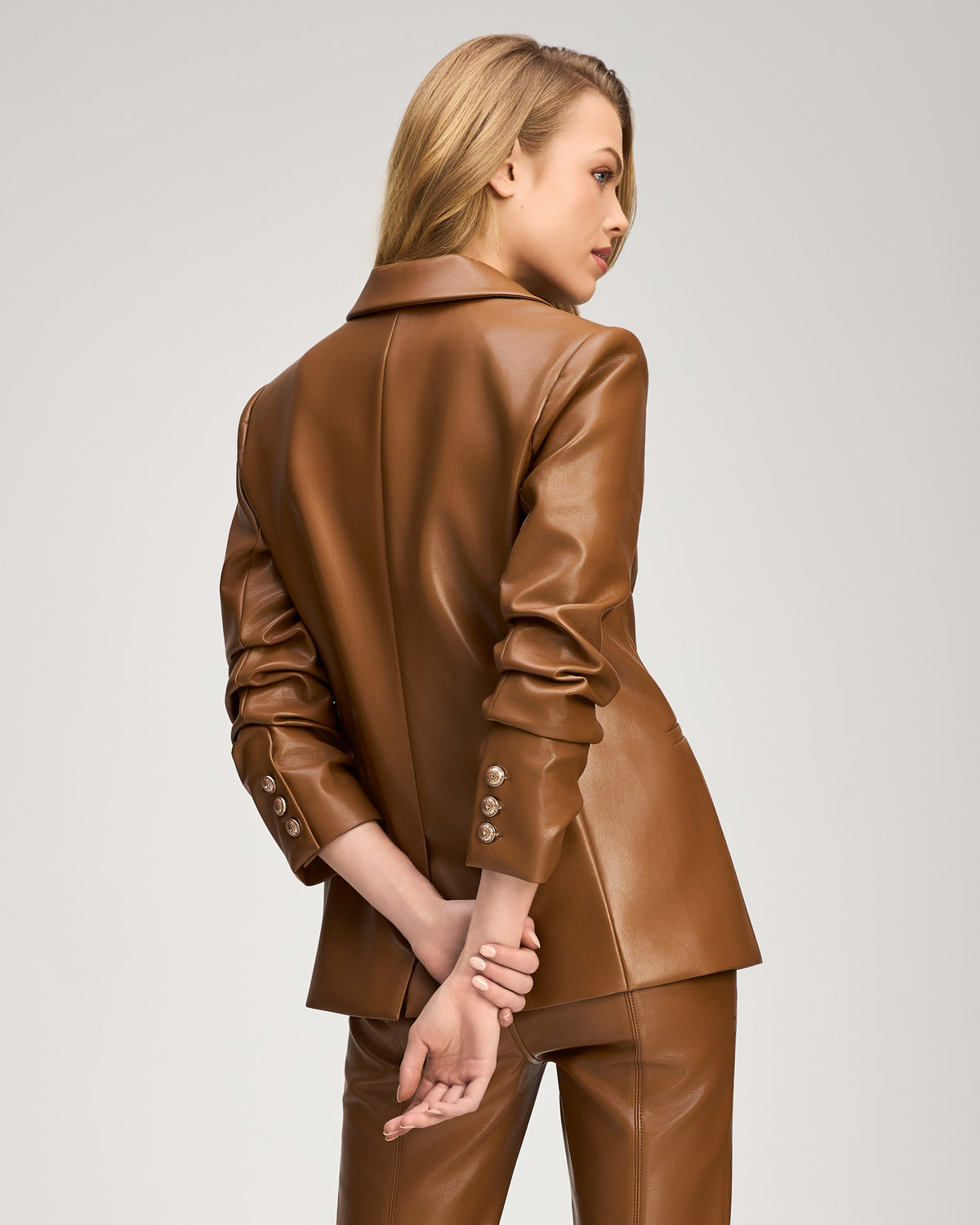 Vegan Leather Kylie Jacket