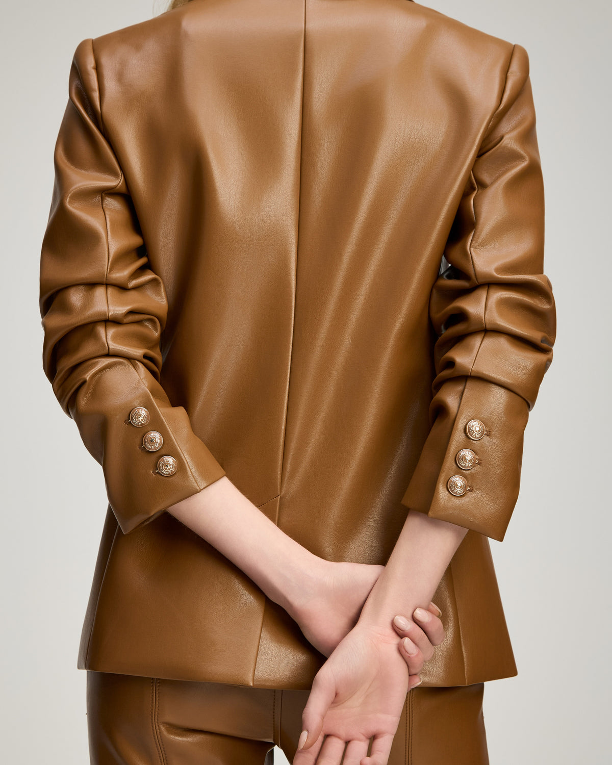 Vegan Leather Kylie Jacket