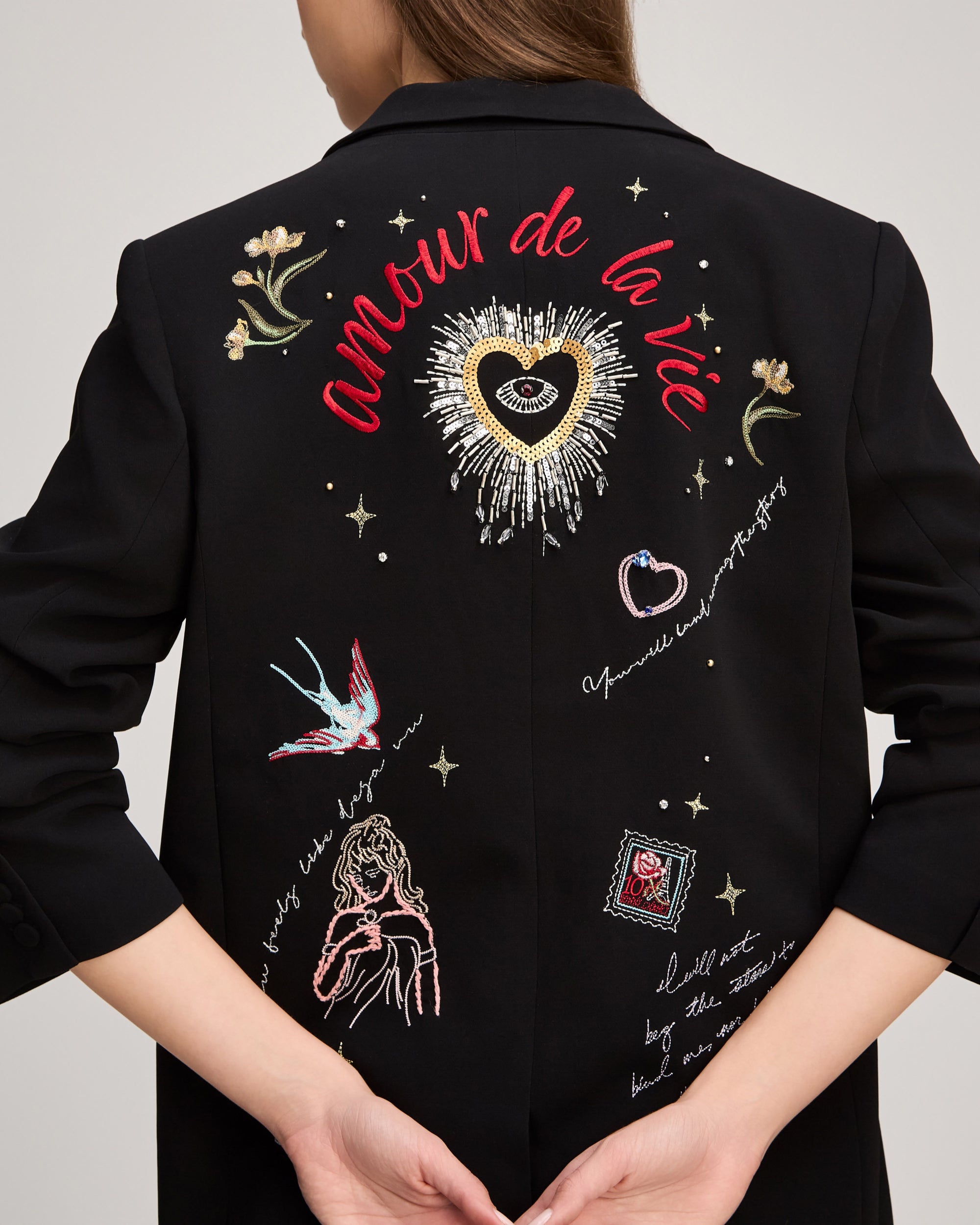 Starry Scribbles Kelsa Blazer