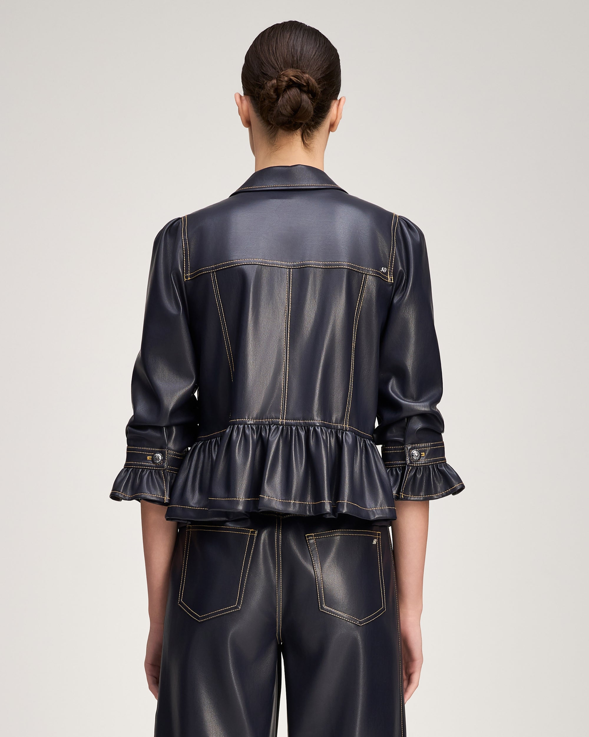 Lite Vegan Leather Delanie Jacket
