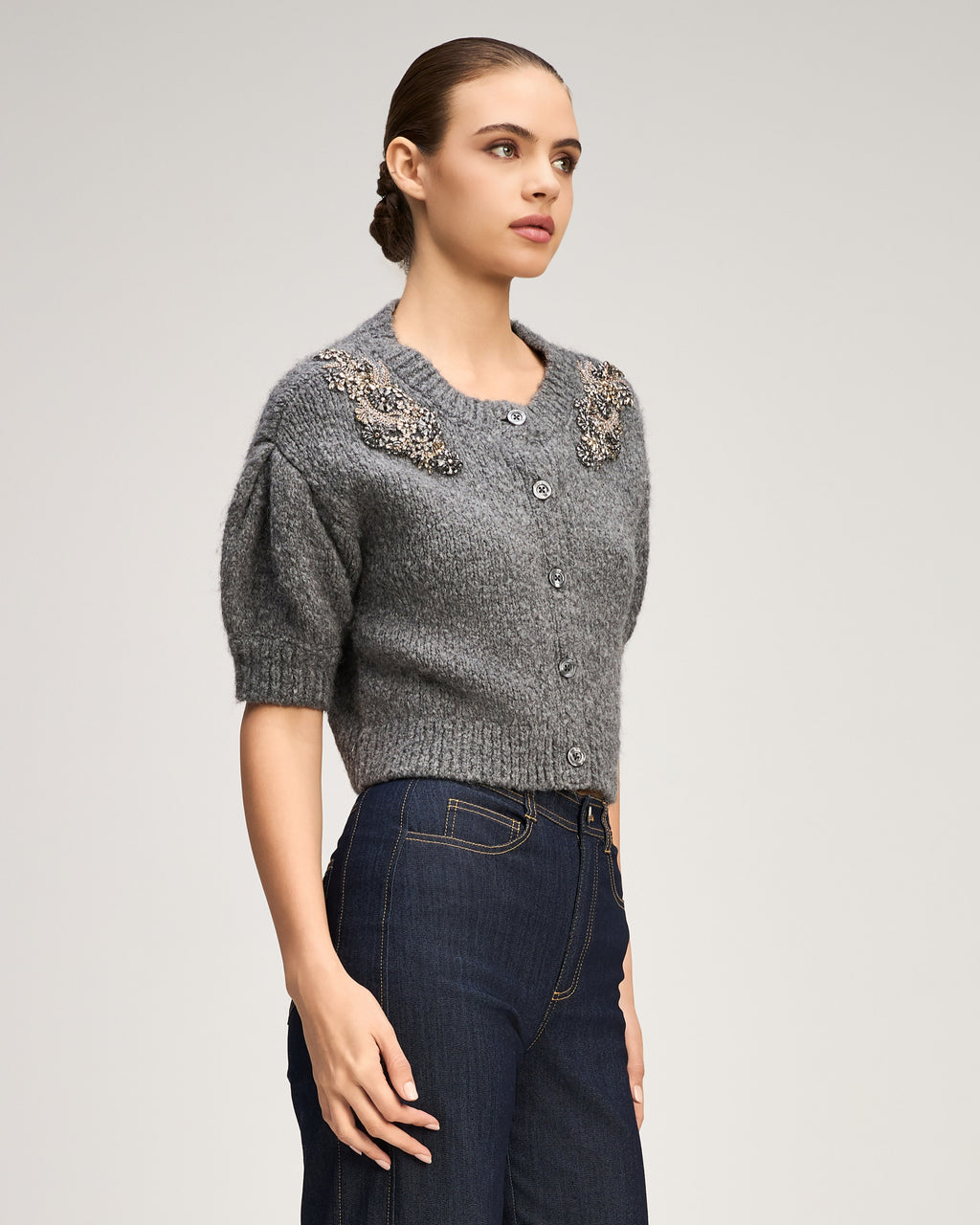 Crystal Ivy Millicent Cardigan