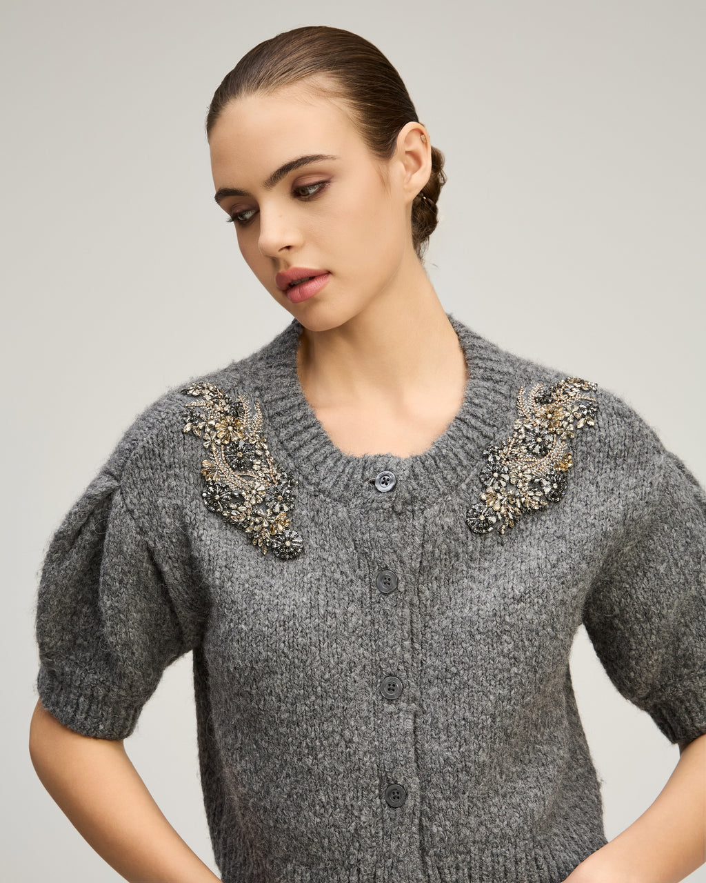 Crystal Ivy Millicent Cardigan