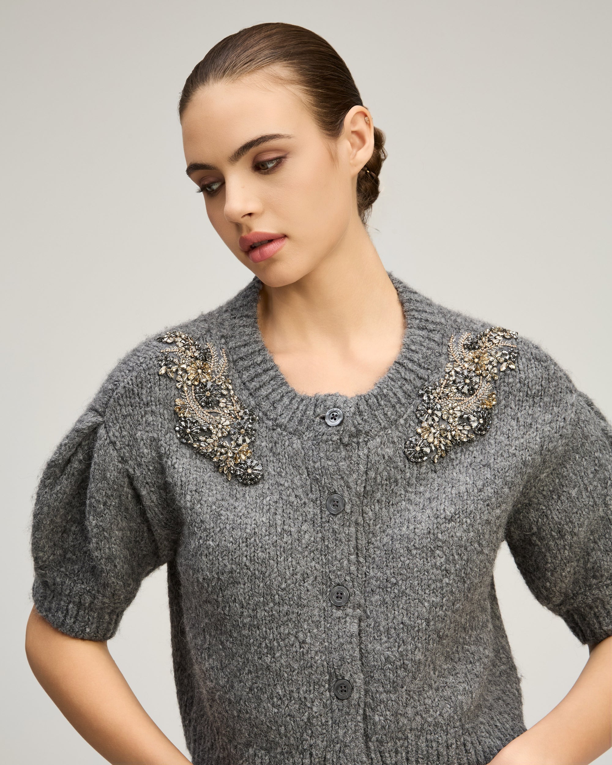 Crystal Ivy Millicent Cardigan