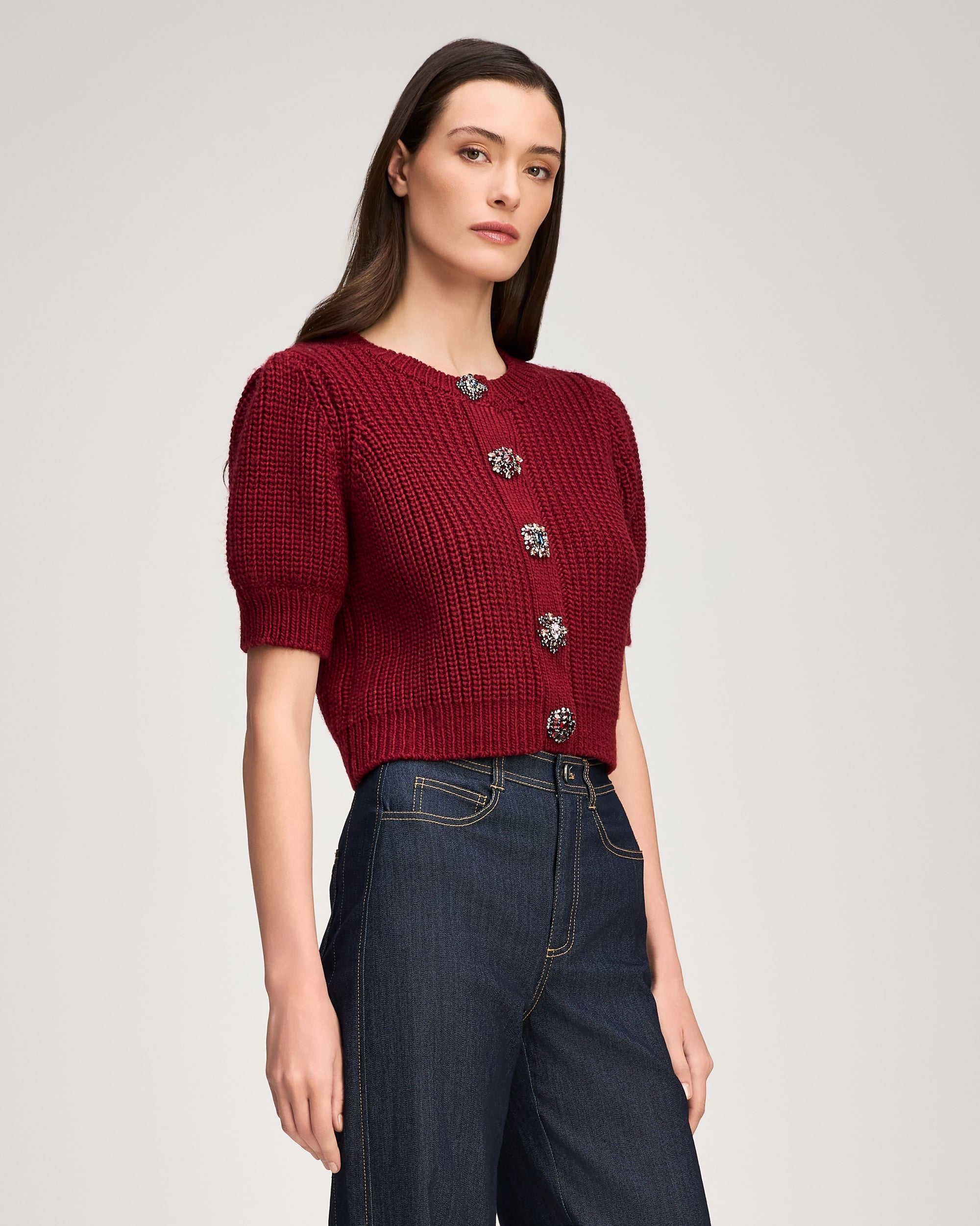 Rita Baroque Embellished Cardigan