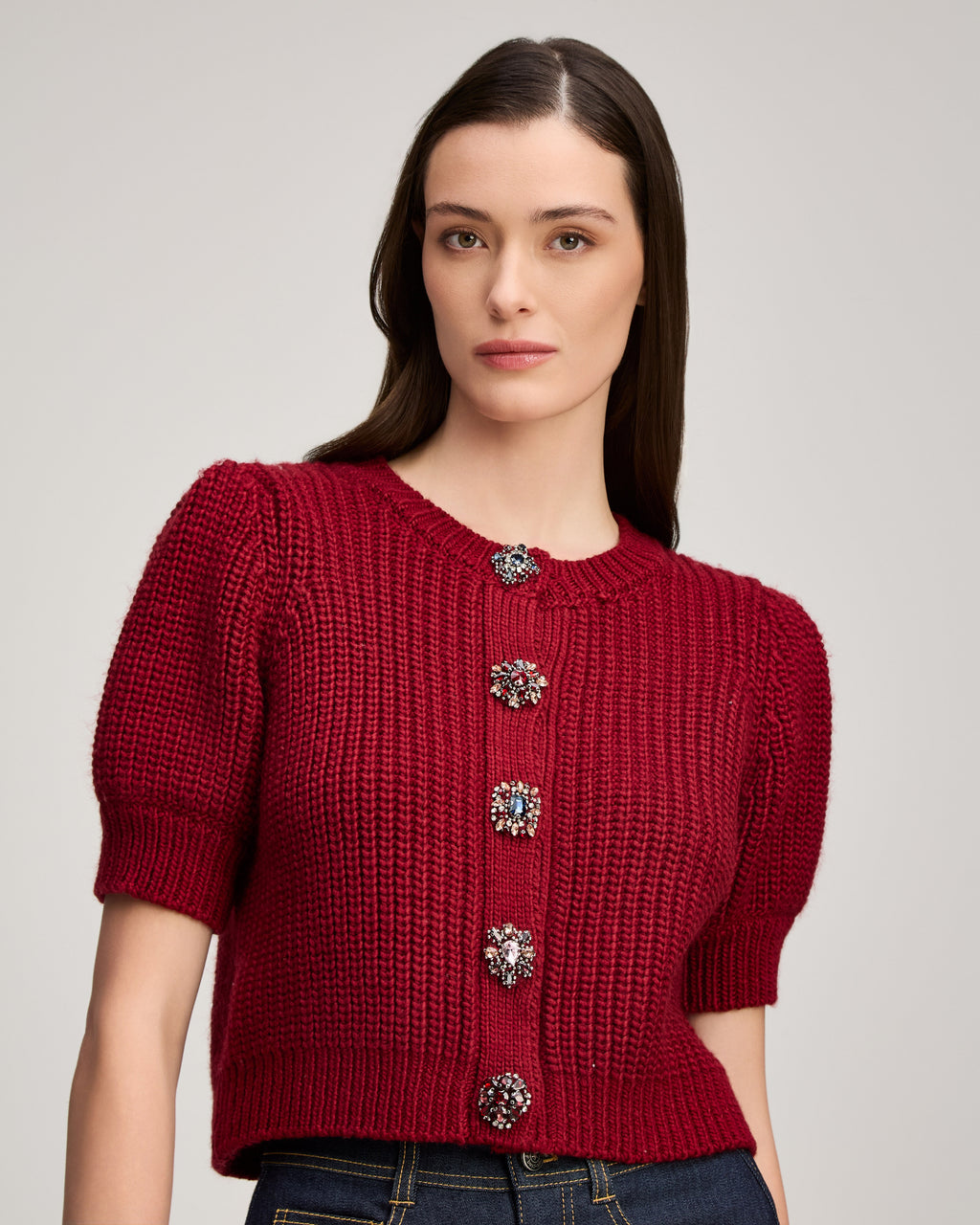 Rita Baroque Embellished Cardigan