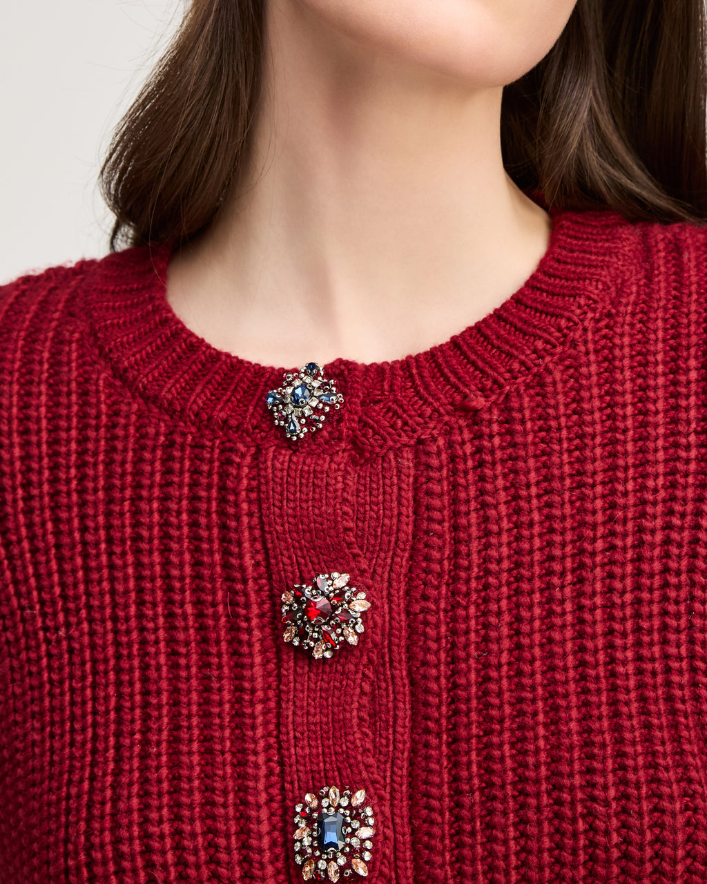 Rita Baroque Embellished Cardigan
