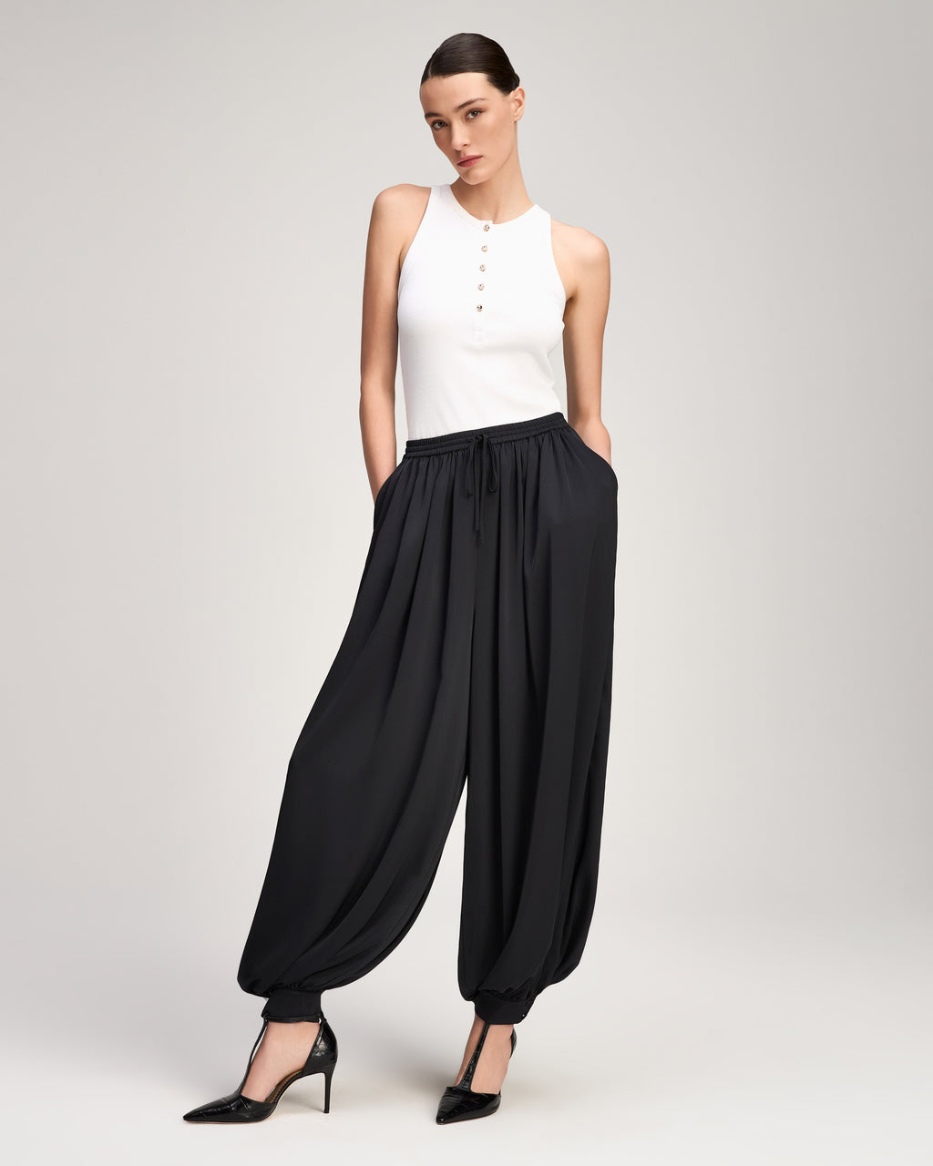 Esme Satin Verne Pant