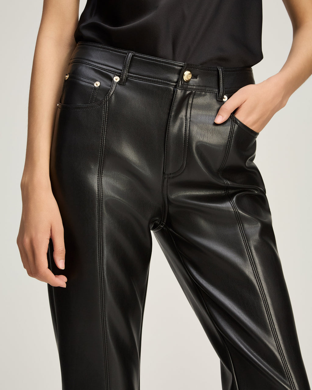 Vegan Leather Roxie Lace Maisie Pant