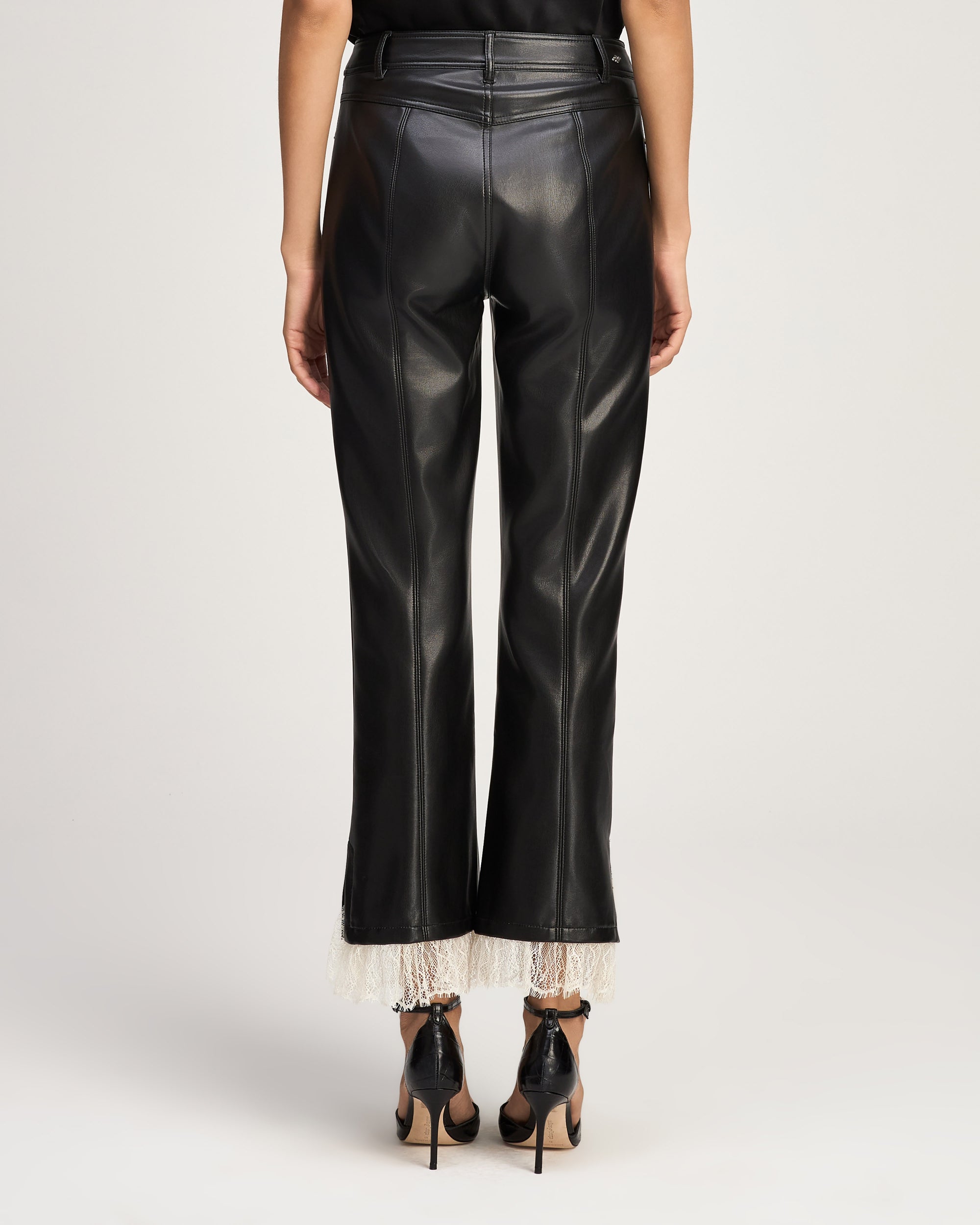Vegan Leather Roxie Lace Maisie Pant