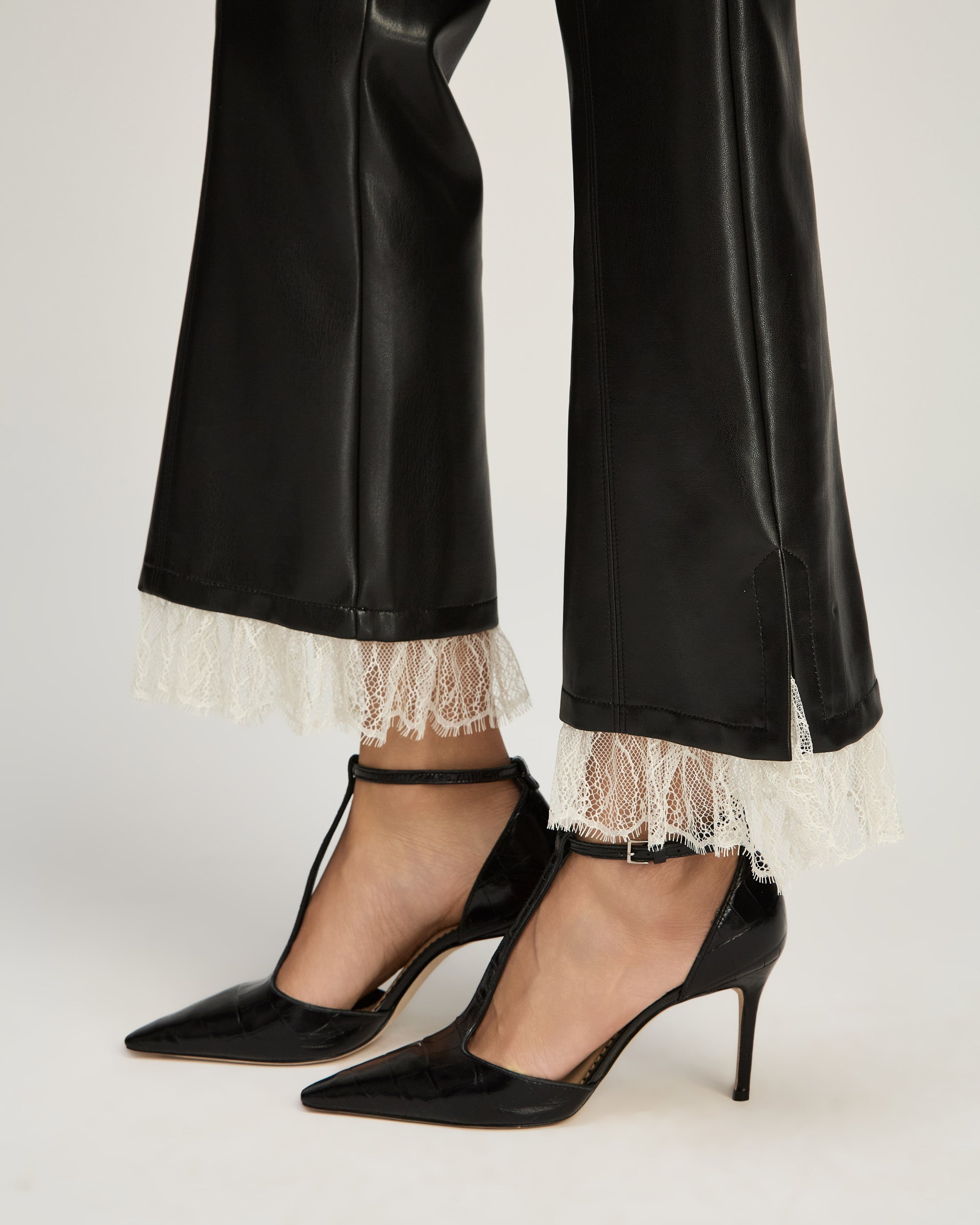 Vegan Leather Roxie Lace Maisie Pant