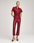Vegan Leather Dorothea Pant