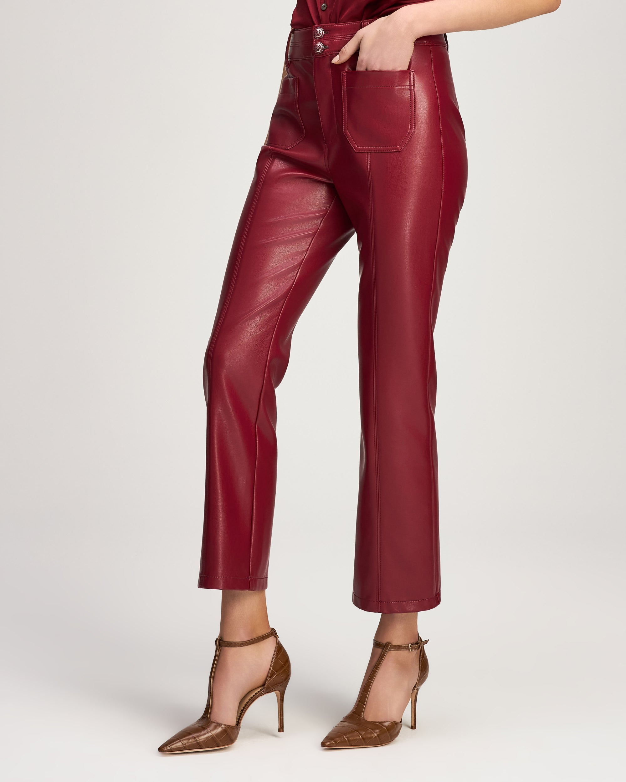 Vegan Leather Dorothea Pant