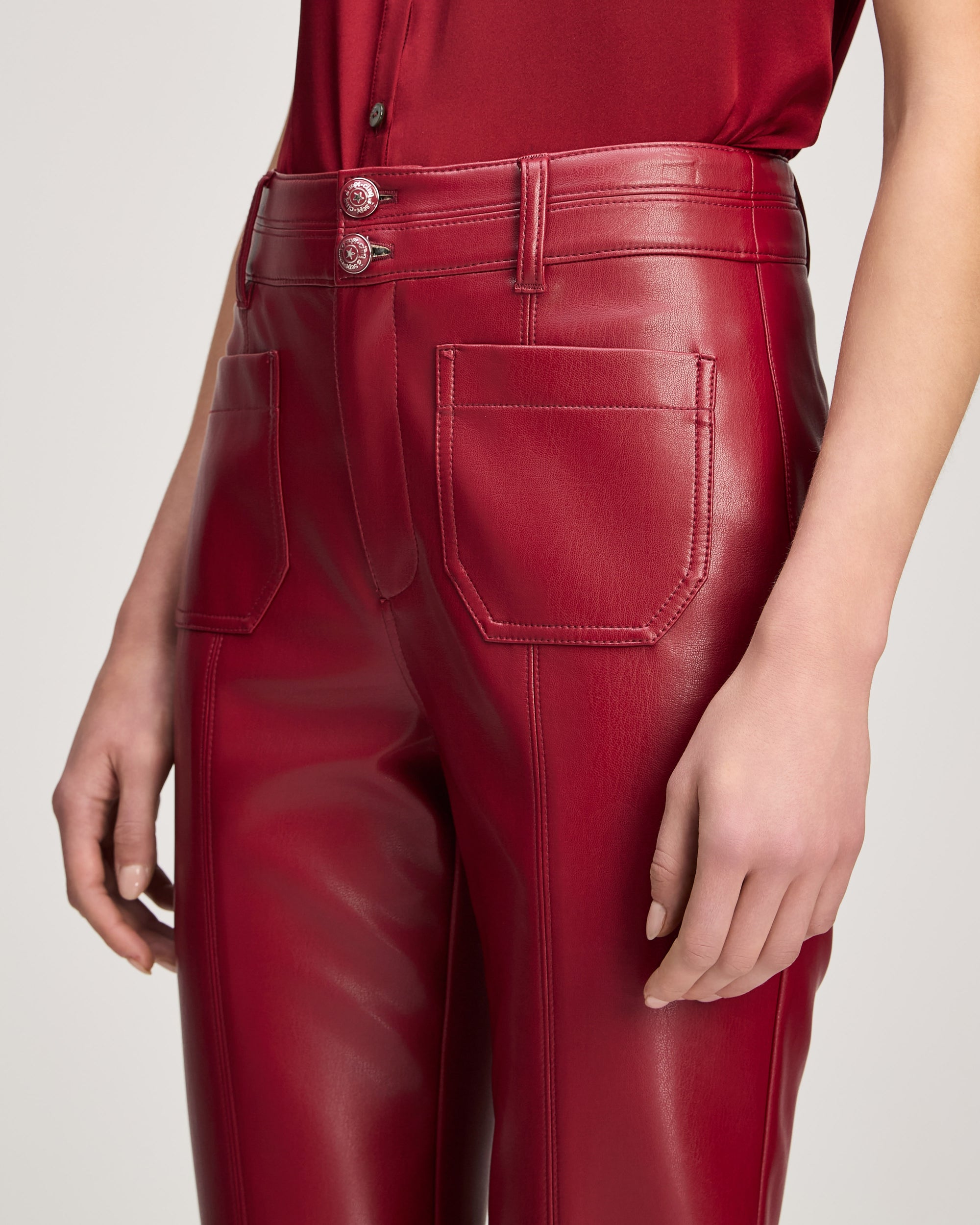 Vegan Leather Dorothea Pant