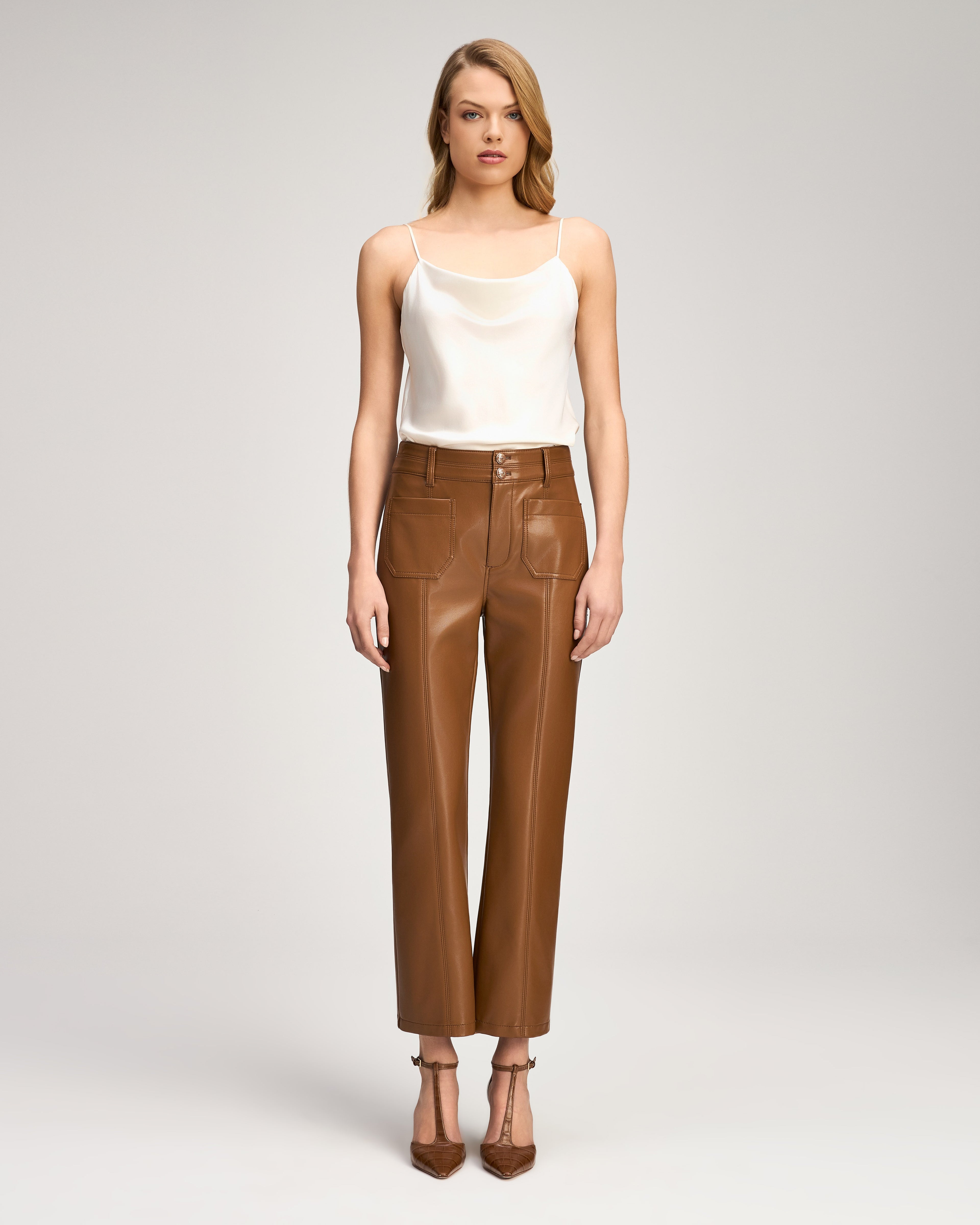 Vegan Leather Dorothea Pant