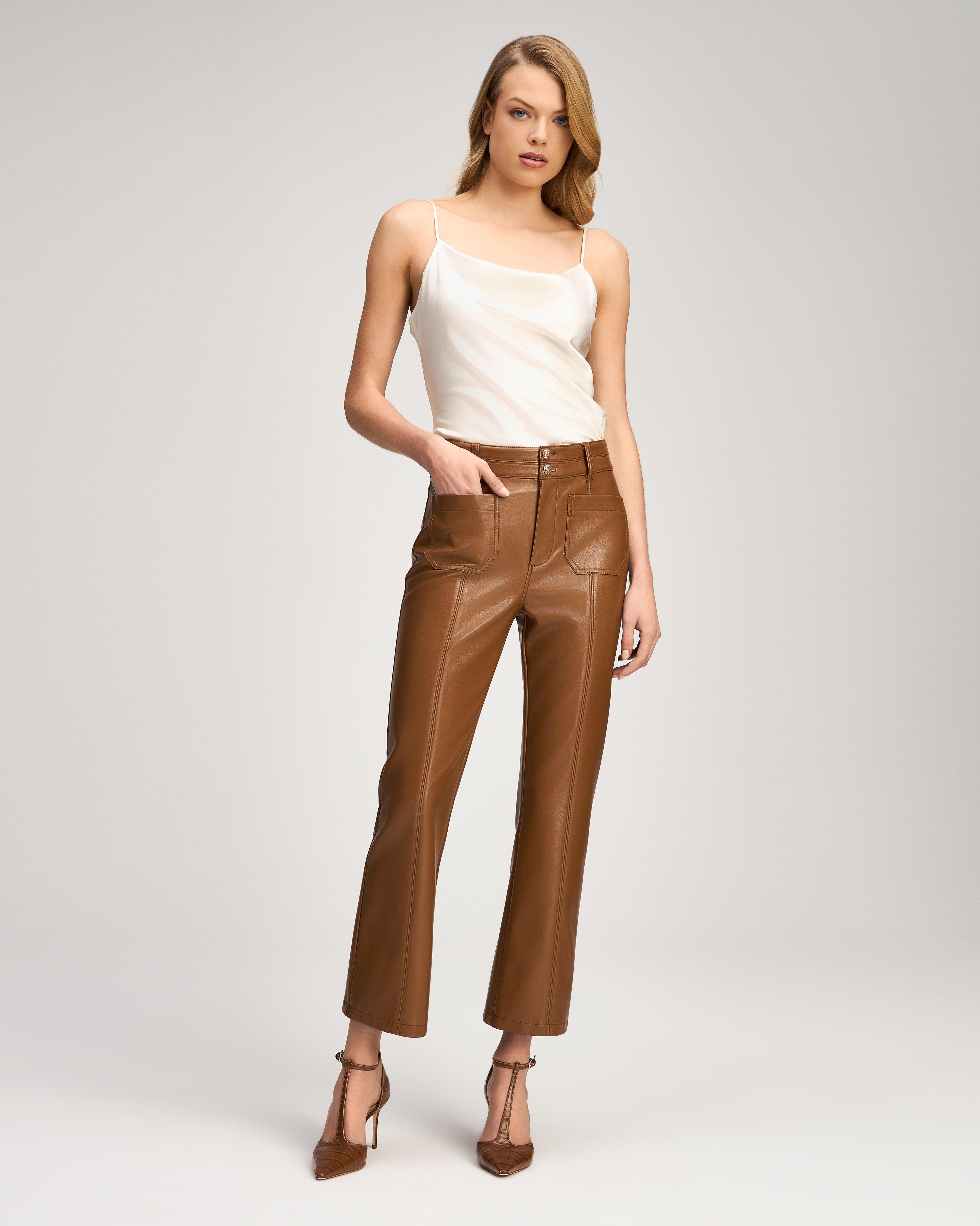Vegan Leather Dorothea Pant