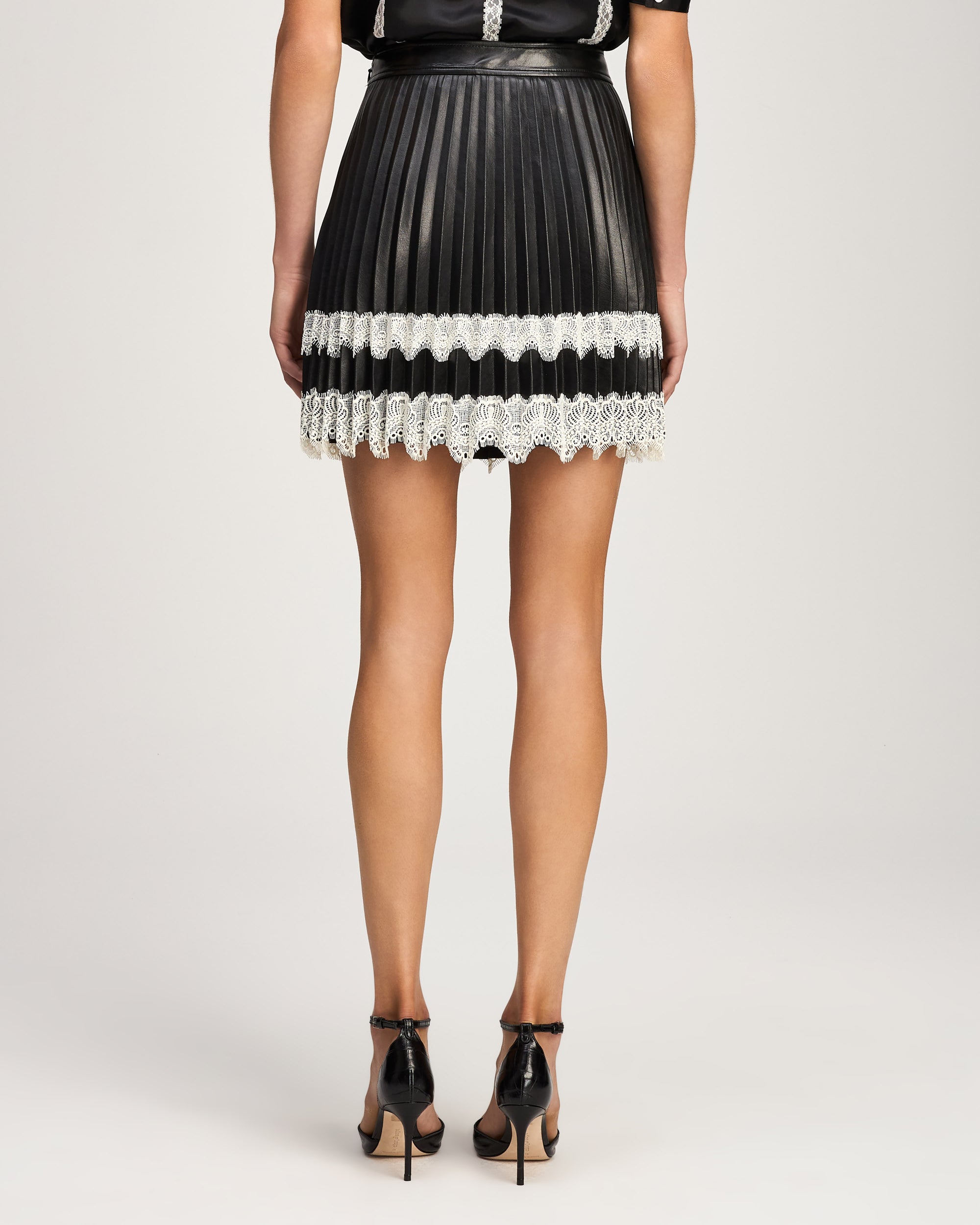 Vegan Leather Laney Skirt