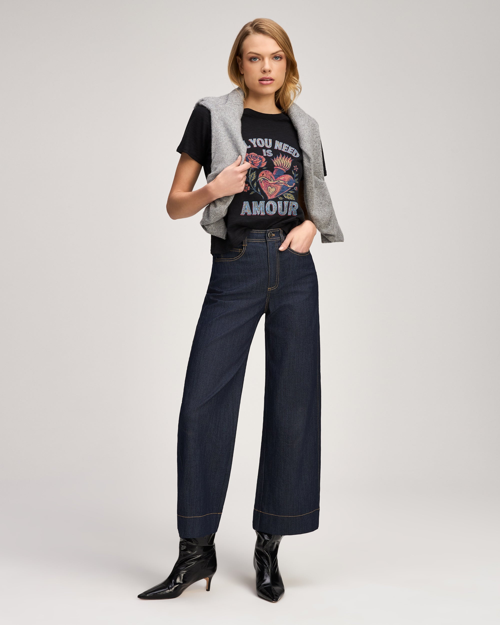 All You Need Is Amour Shrunken Band Tee