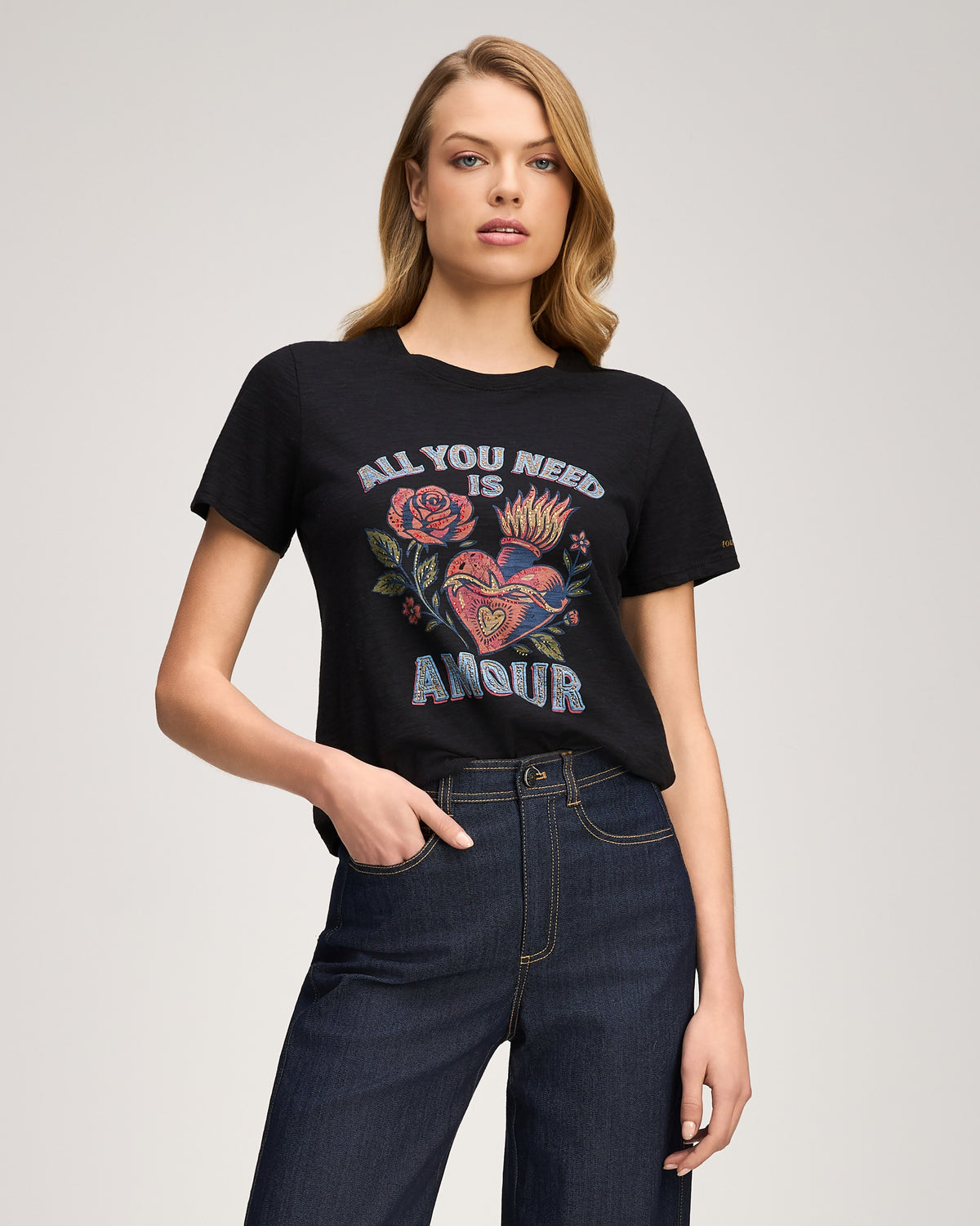 All You Need Is Amour Shrunken Band Tee